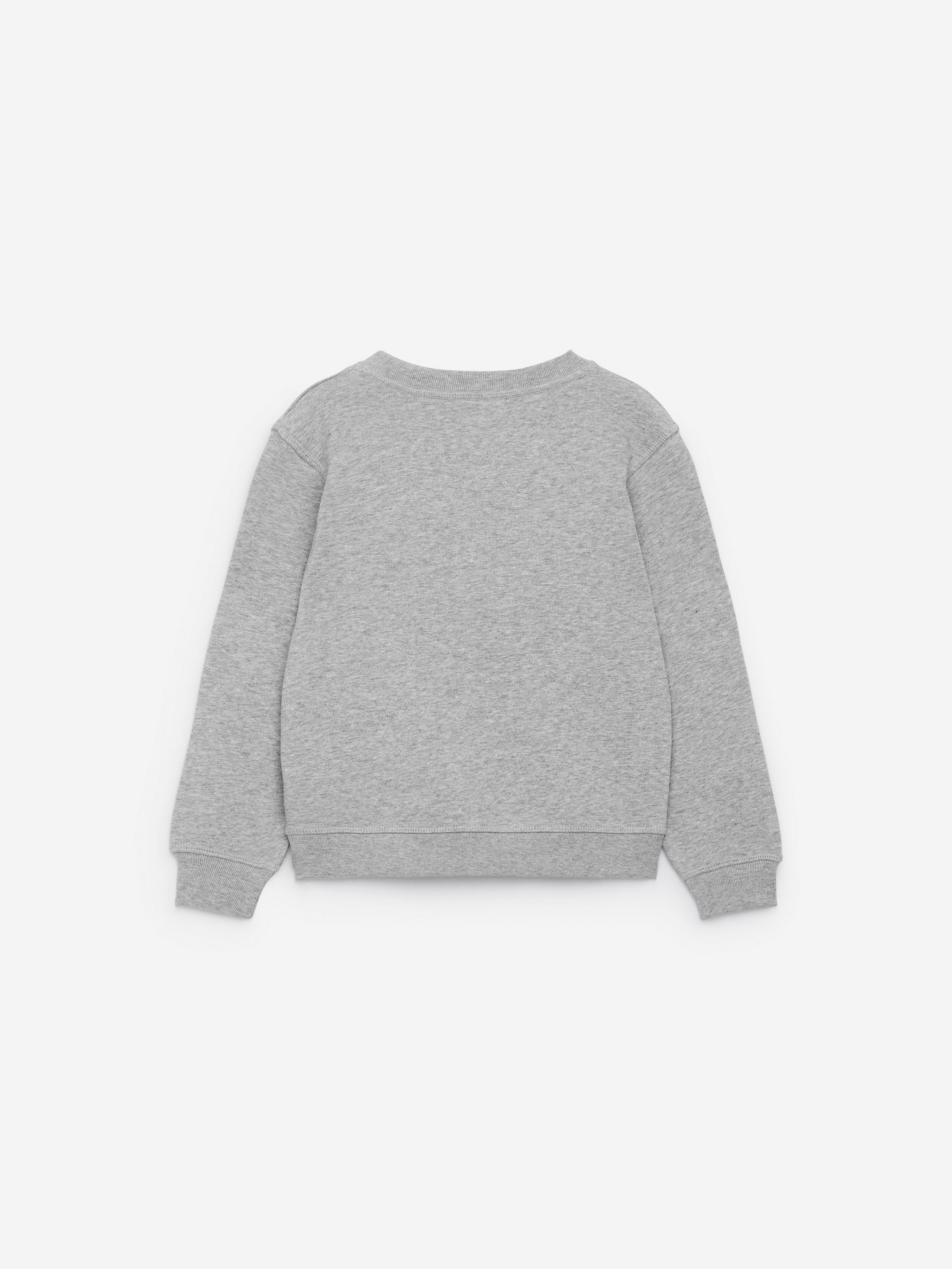 French Terry Sweatshirt - Grey Melange - Regular fit - Children - StillMedia/DescriptiveStillLife - 1