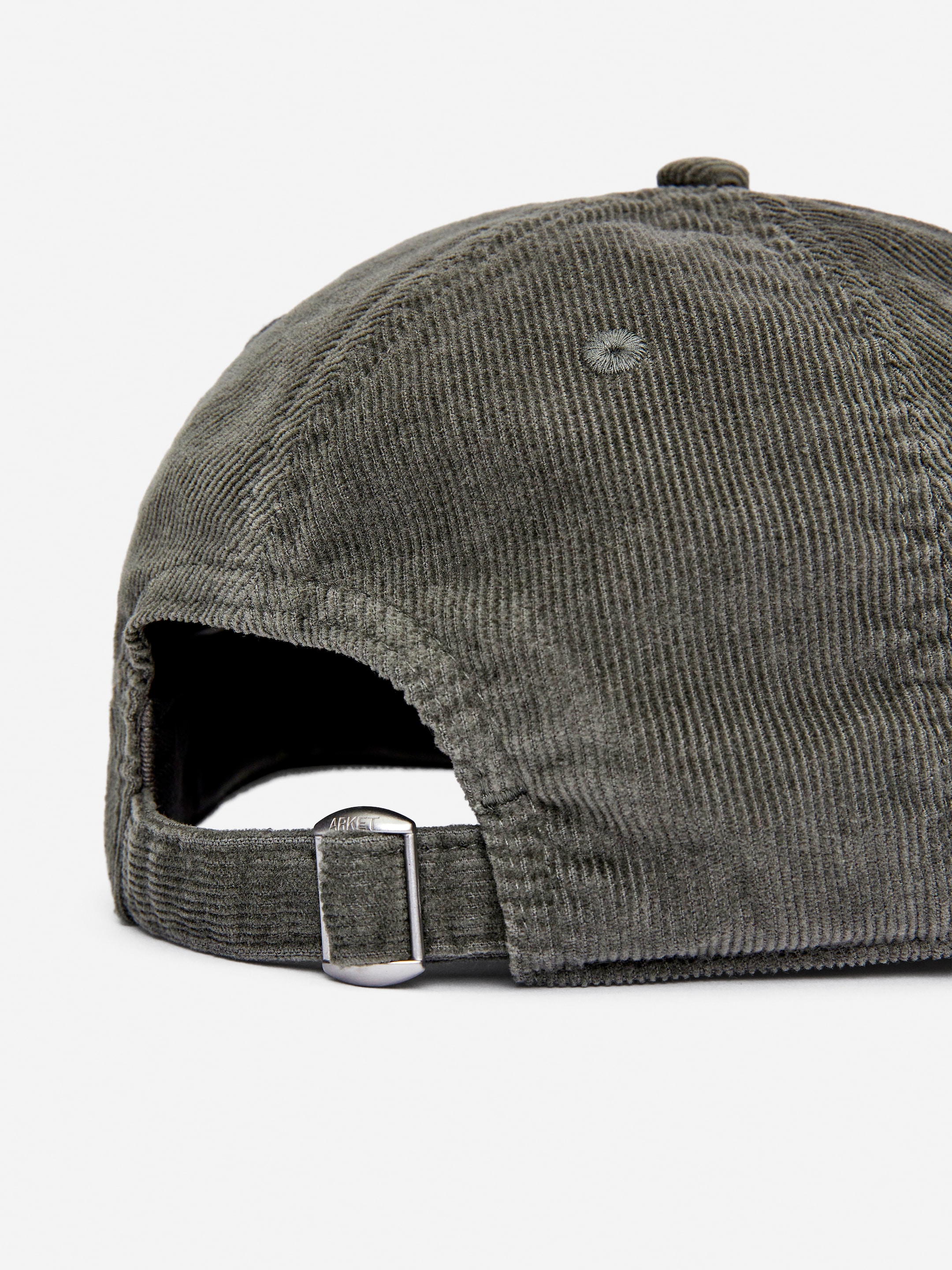 Corduroy Cap - Khaki Green - men - StillMedia/DescriptiveDetail - 2