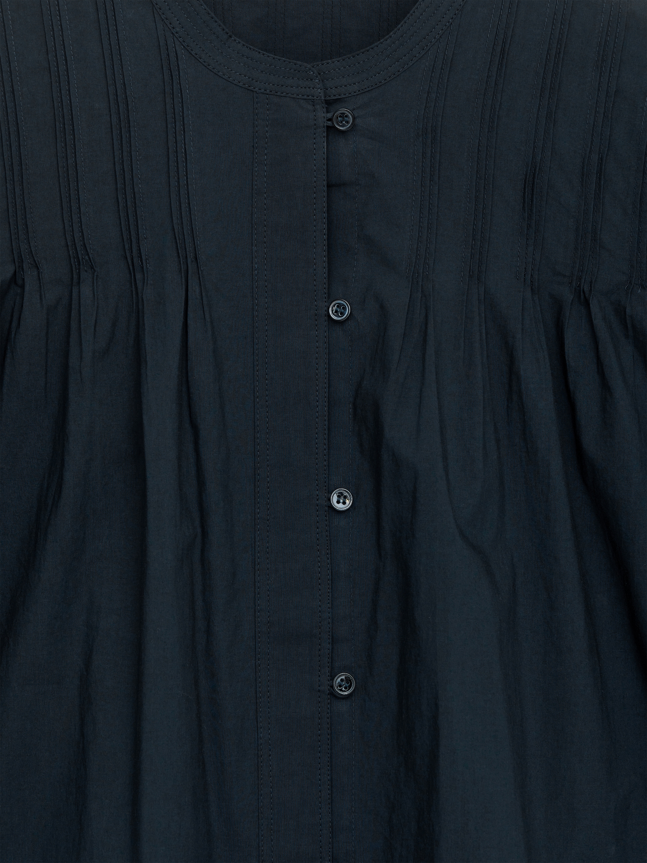 Zobrazit větší obrázek: Halenka s pintuck sklady - Tmavě modrá - ŽENY | H&M CZ 2