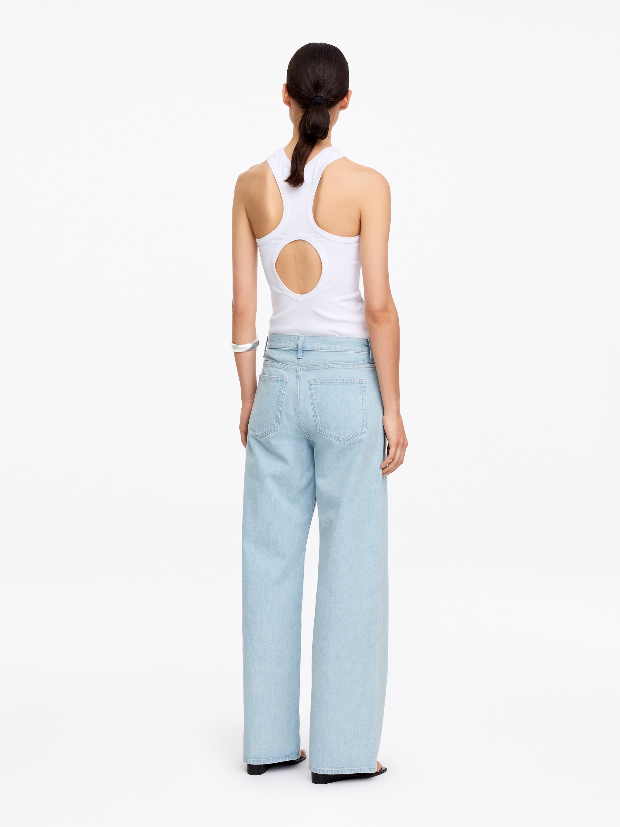 LUPINE Flared Jeans - Light Blue - Regular fit - Women - StillMedia/Lookbook - 4