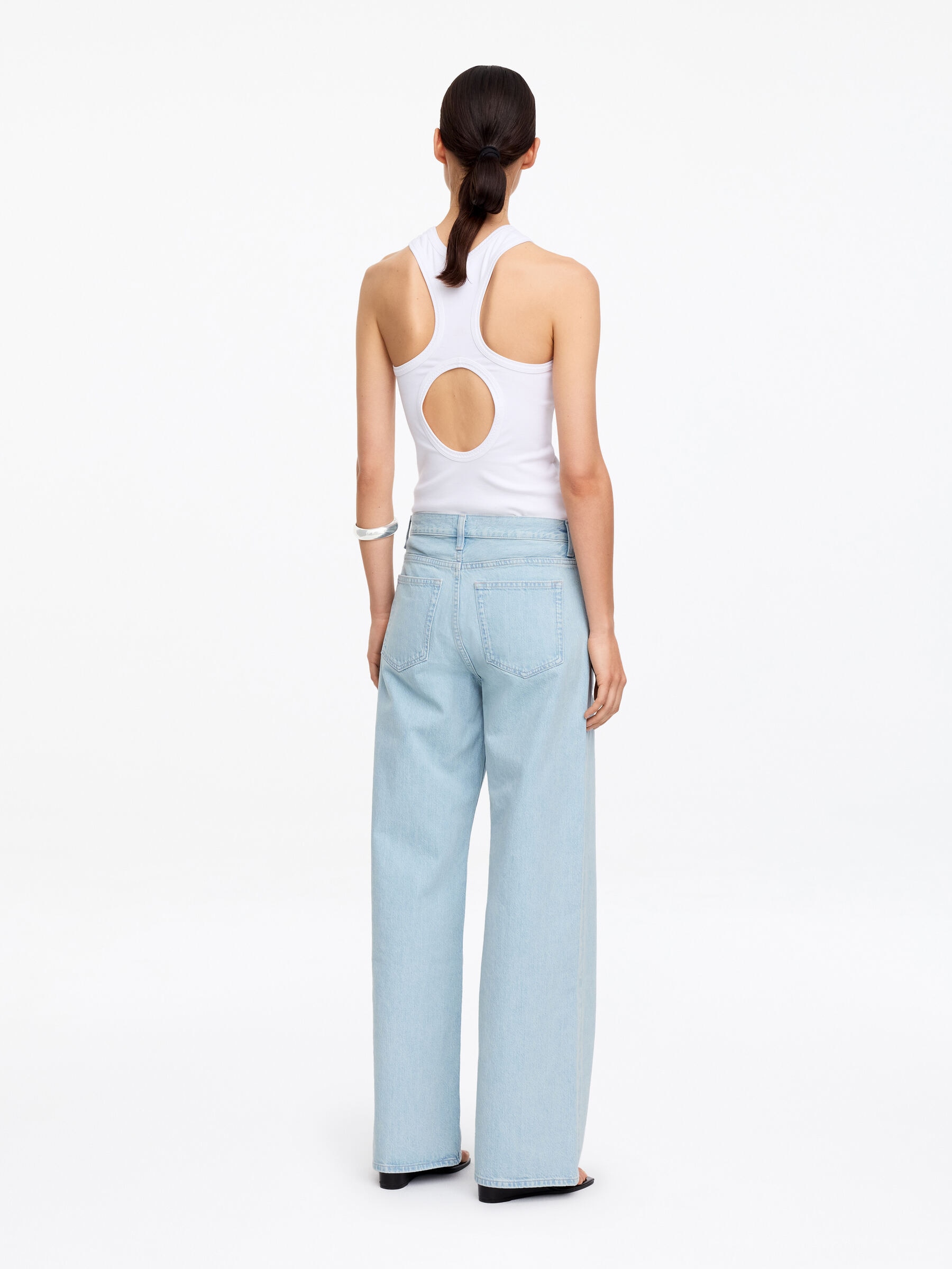 Jeans flared Lupine - Azzurro - Relaxed fit - Women - StillMedia/Lookbook - 4