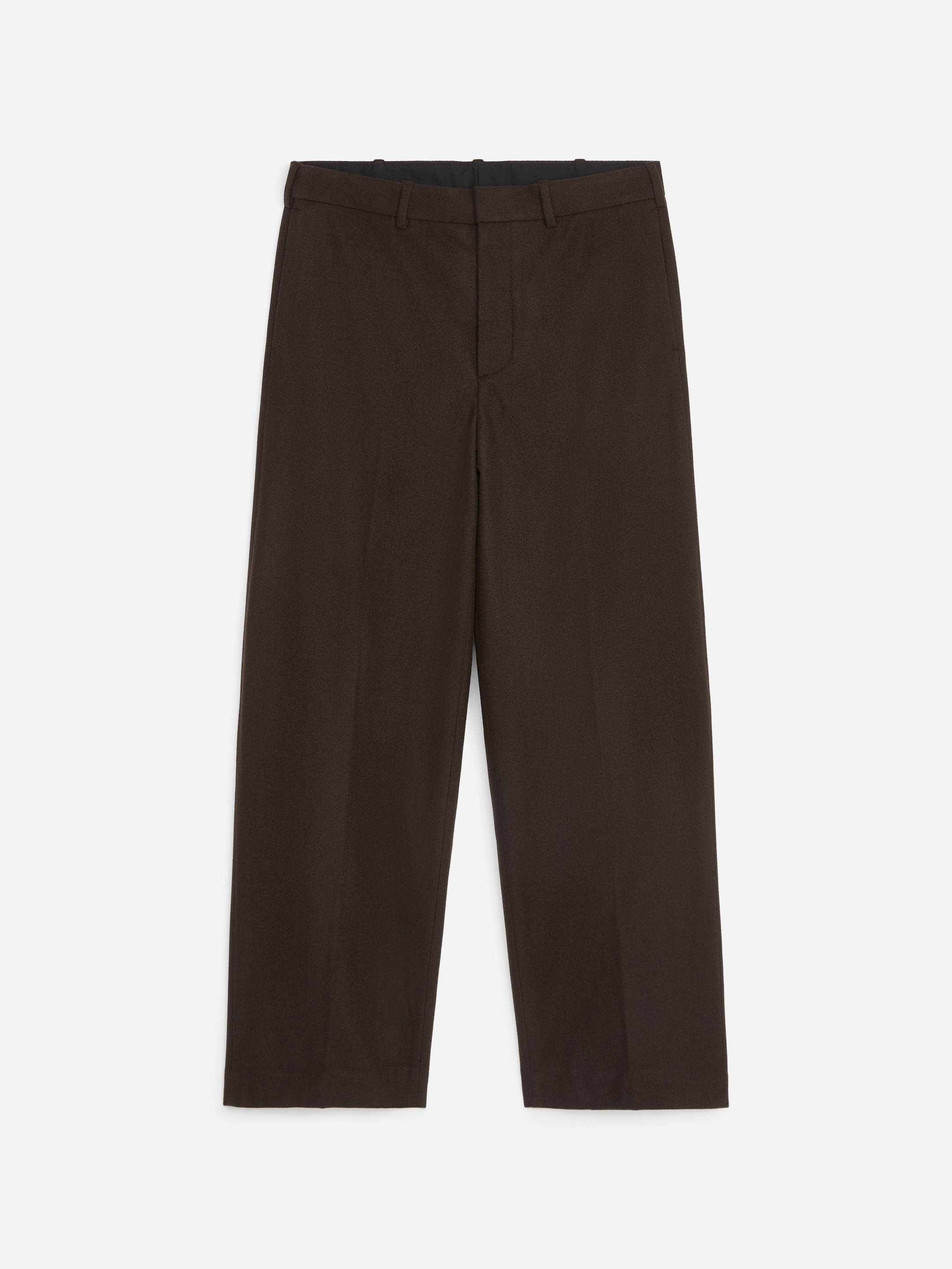 Weite Flanellhose - Braun - Loose Fit - men - StillMedia/DescriptiveStillLife - 1