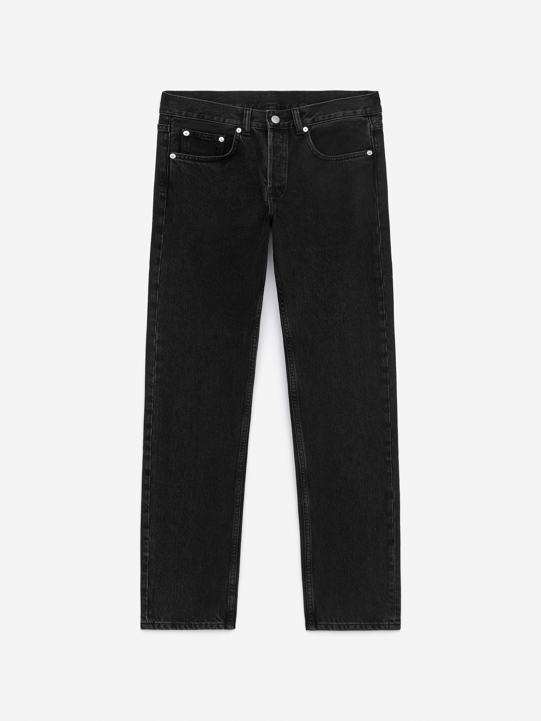 Visa större bild: PARK raka jeans - Svart - HERR | H&M SE 5