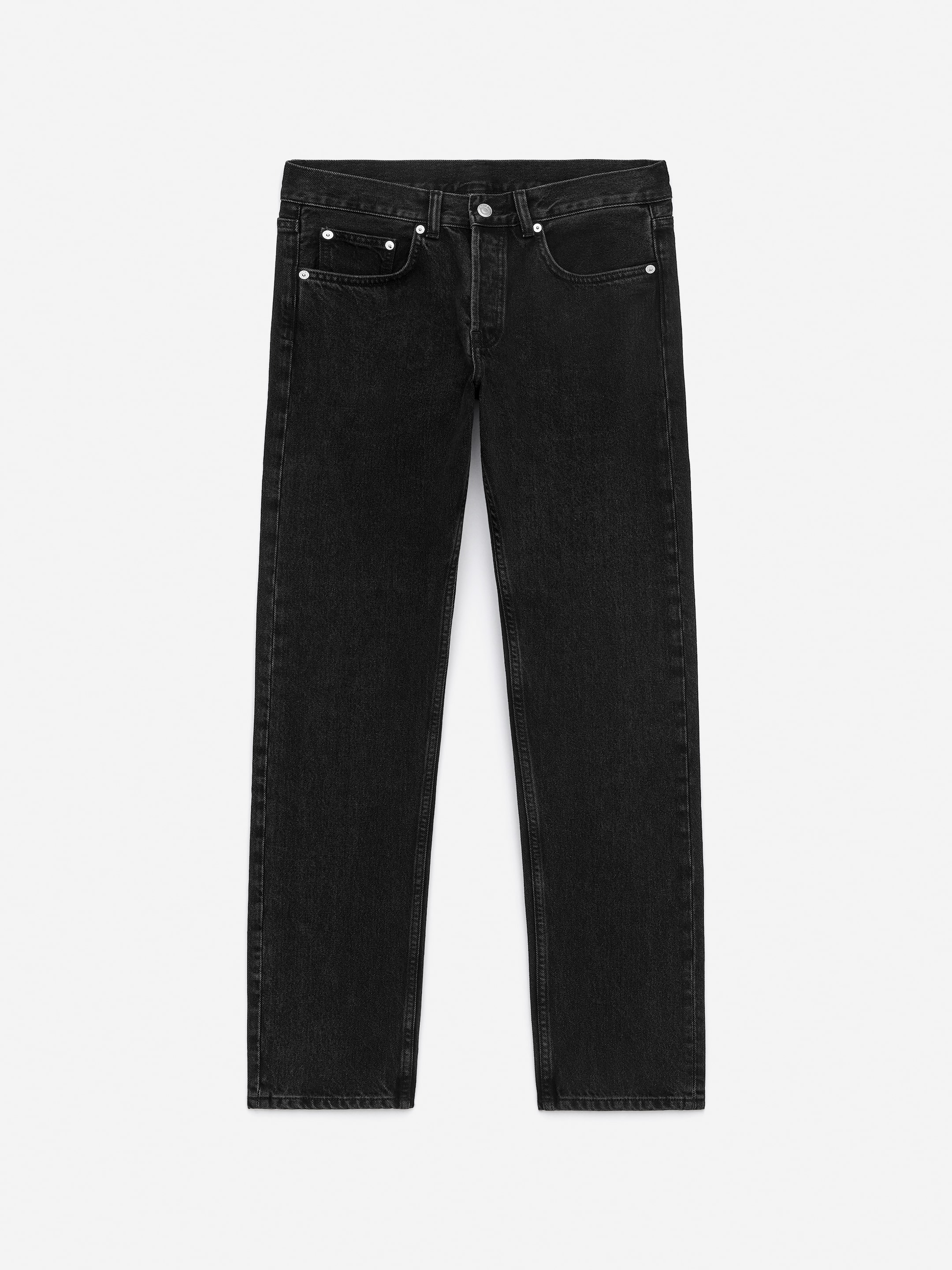 PARK Regular Jeans-Black-16117