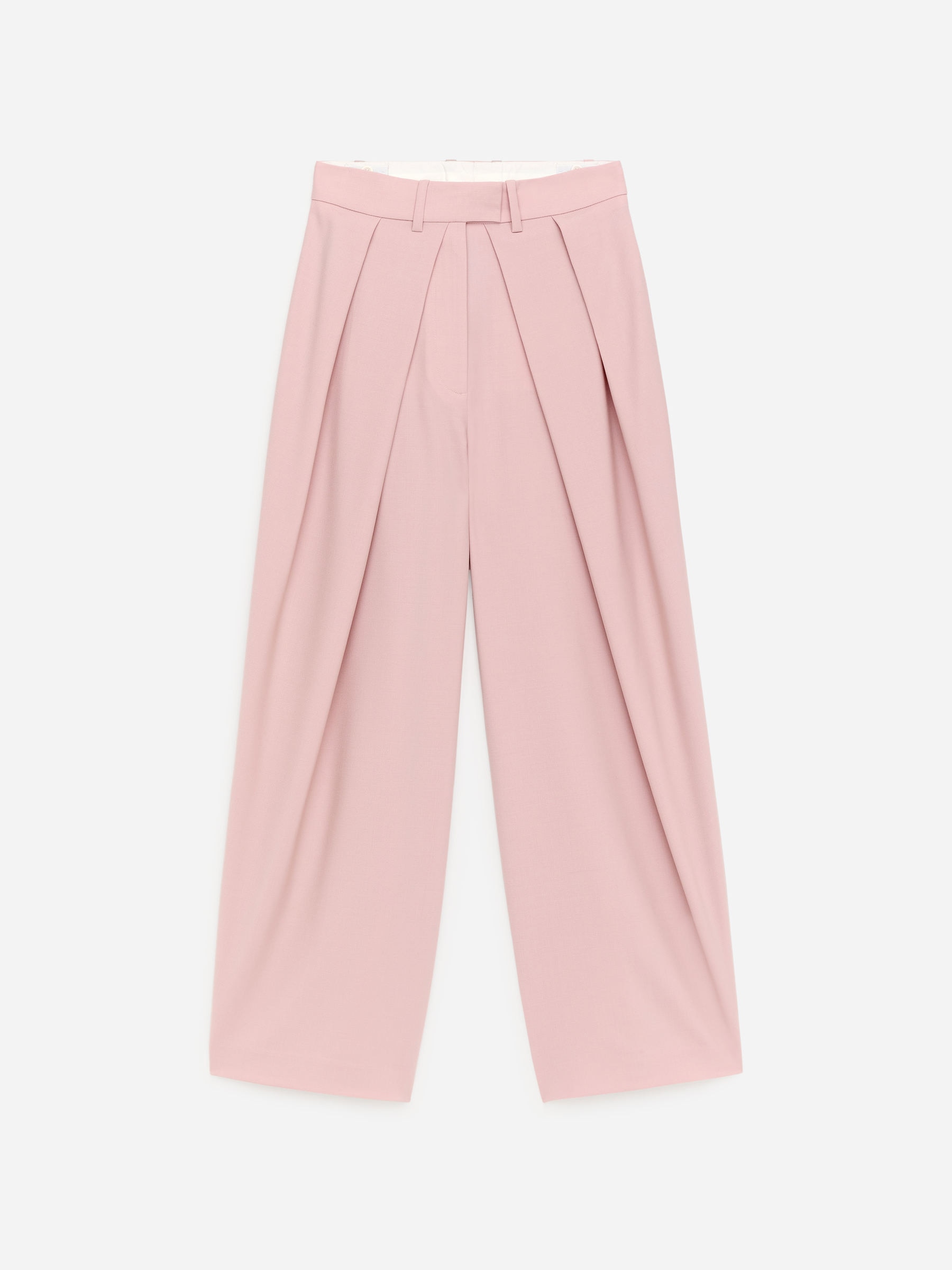 Drapierte Hose - Lachsrosa - Relaxed Fit - Women - StillMedia/DescriptiveStillLife - 2