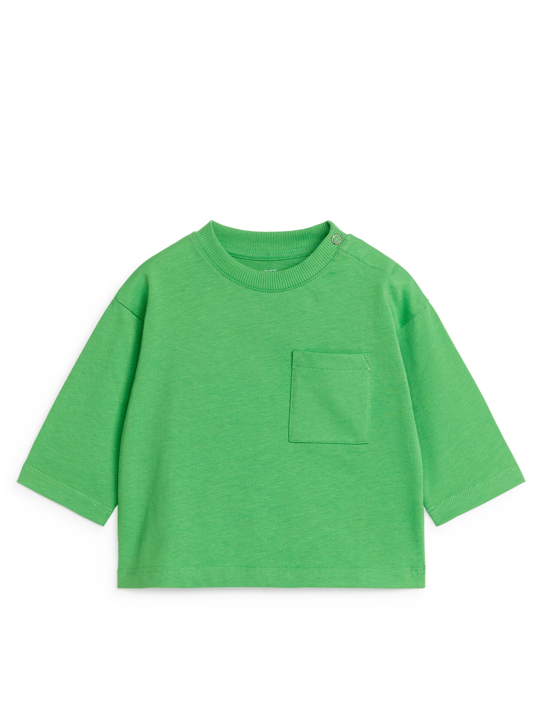 Langarmshirt - Leuchtendes Grün - Loose Fit - Kinder - StillMedia/DescriptiveStillLife - 2