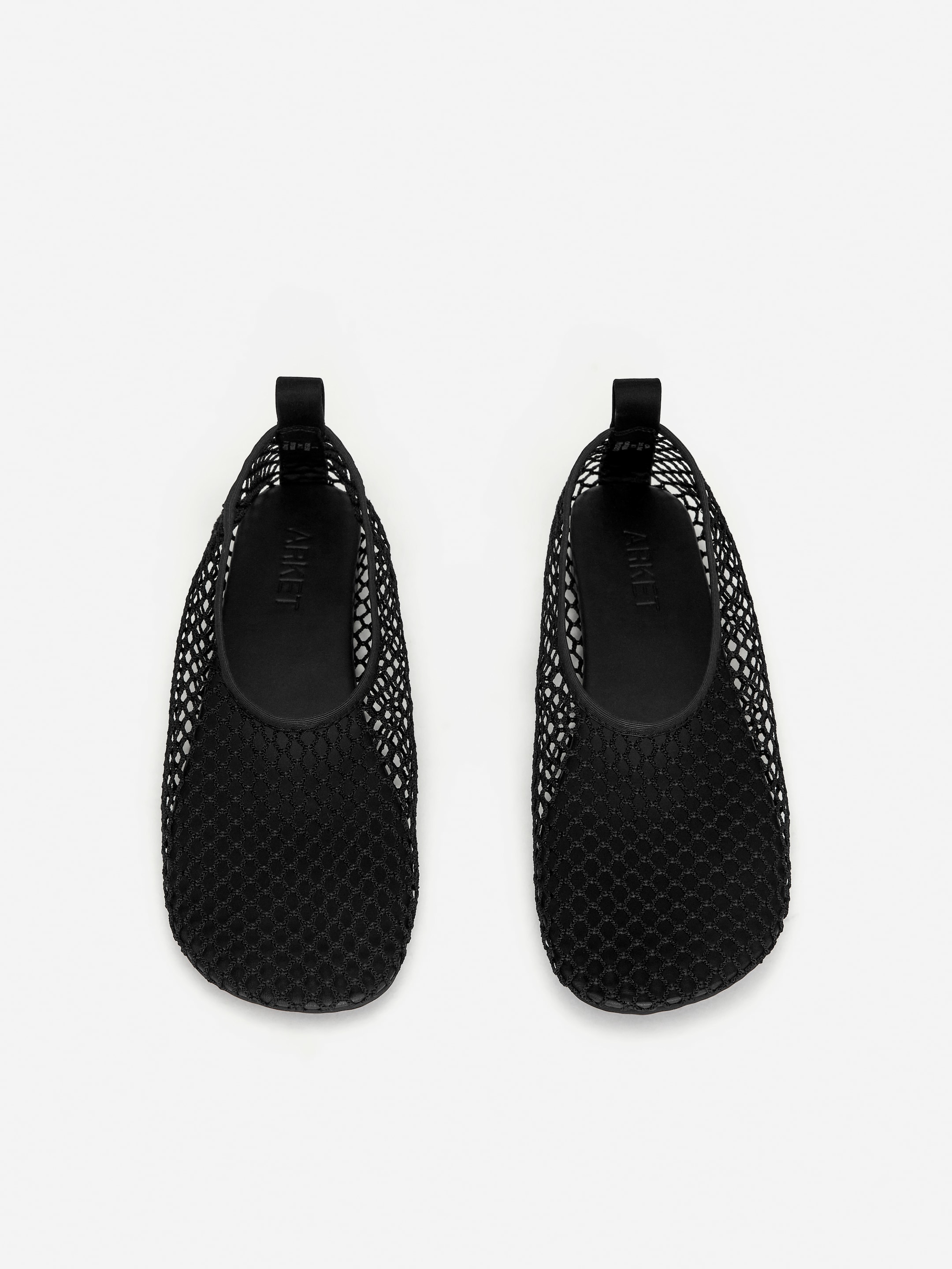 Visualizza immagine più grande: Ballerine con motivo a rete - Nero - DONNA | H&M IT 4