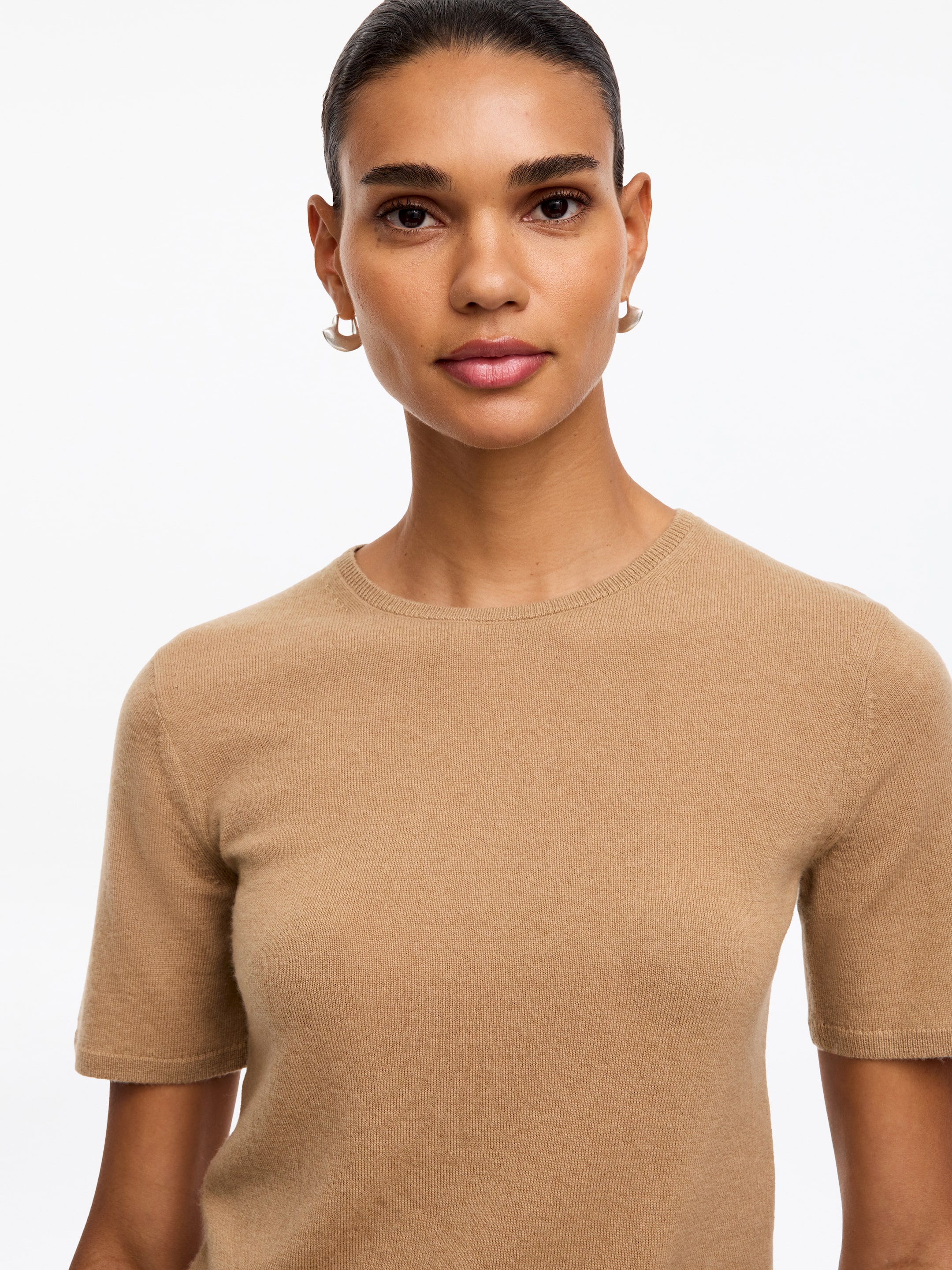 Pure Cashmere Top - Camel - Regular fit - Women - StillMedia/Lookbook - 4