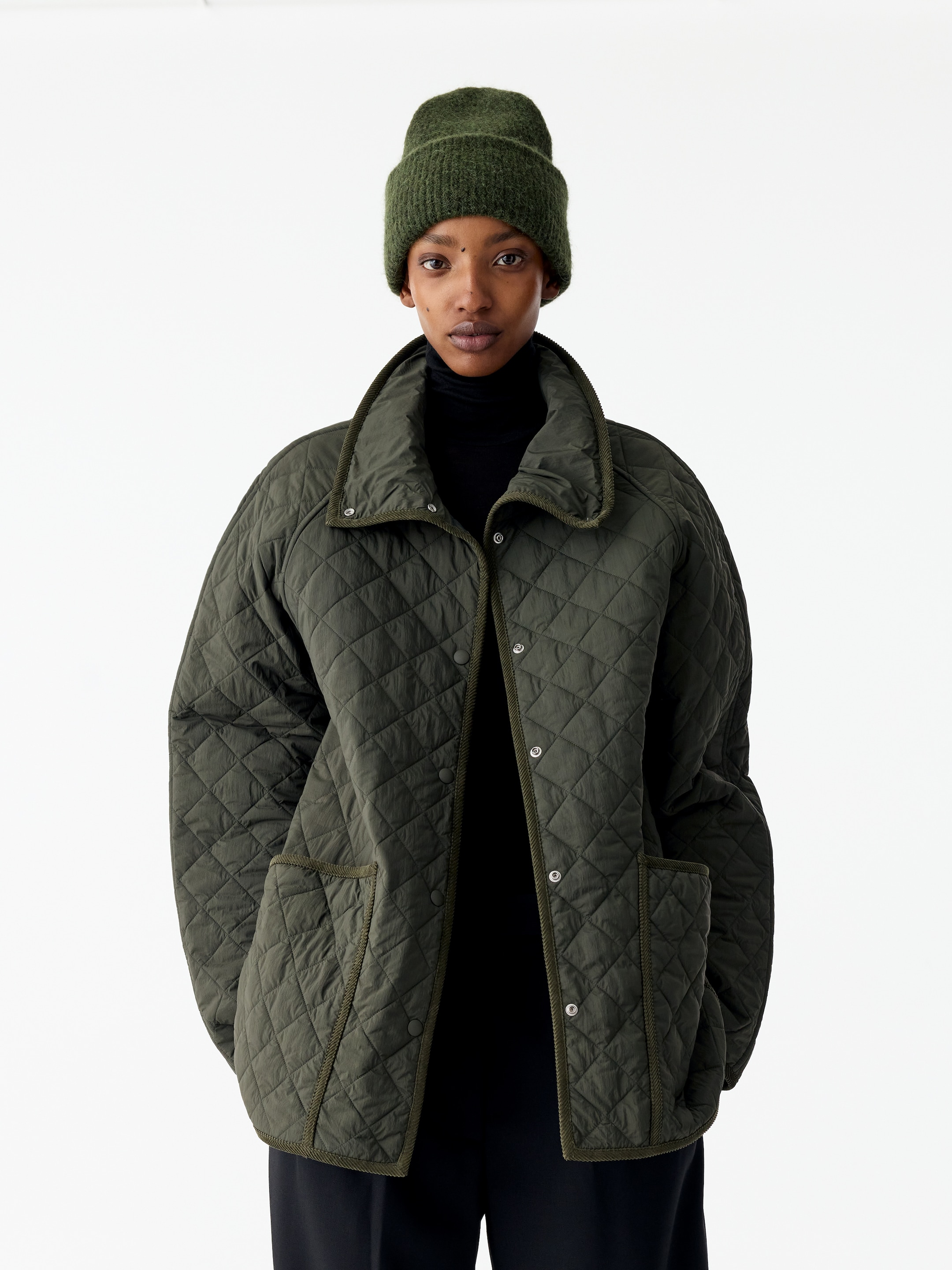 Berretto in misto alpaca e lana - Verde - women - StillMedia/Lookbook - 5