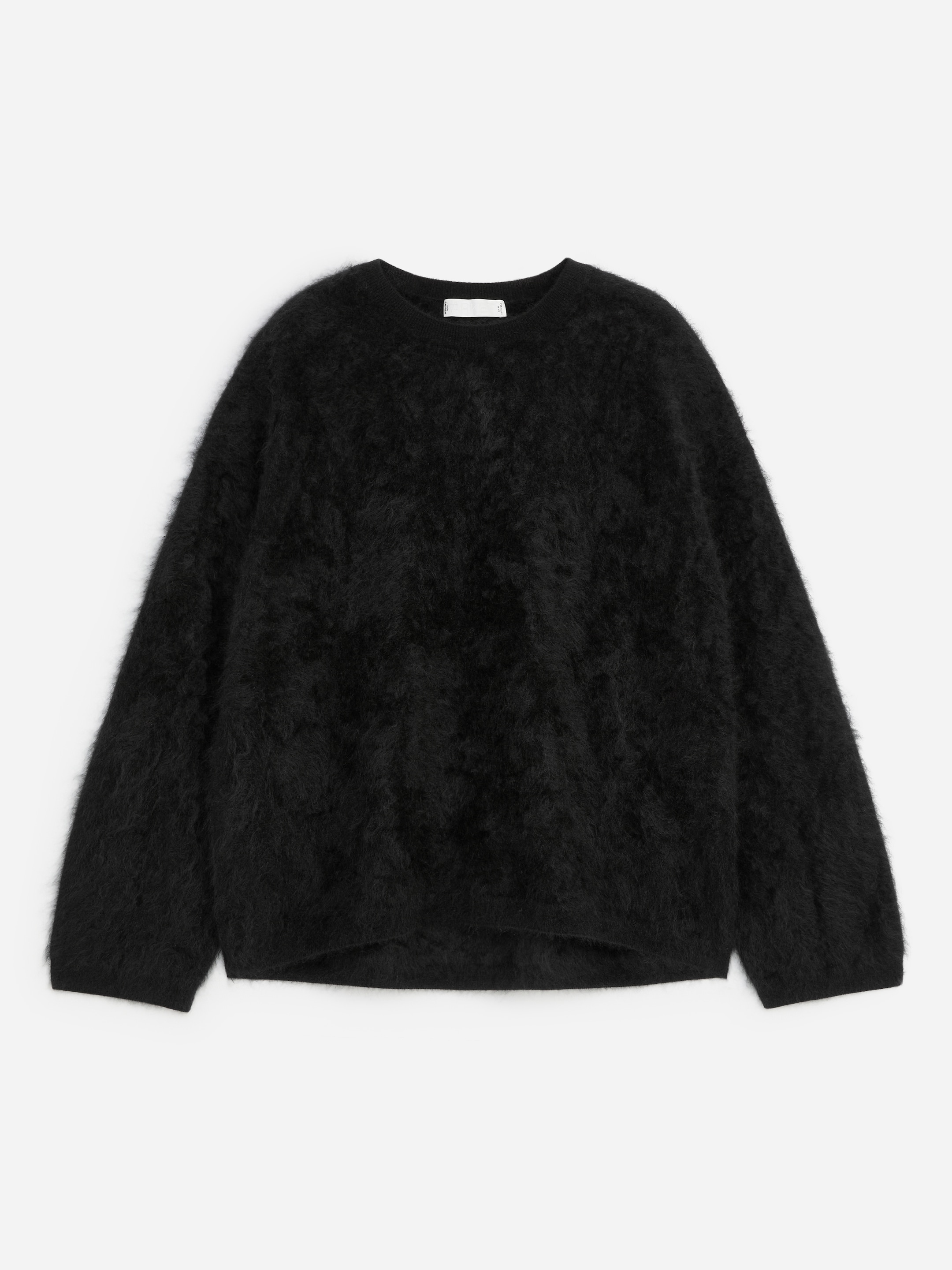 Maglione in cashmere spazzolato​ - Nero - Loose fit - women - StillMedia/DescriptiveStillLife - 1