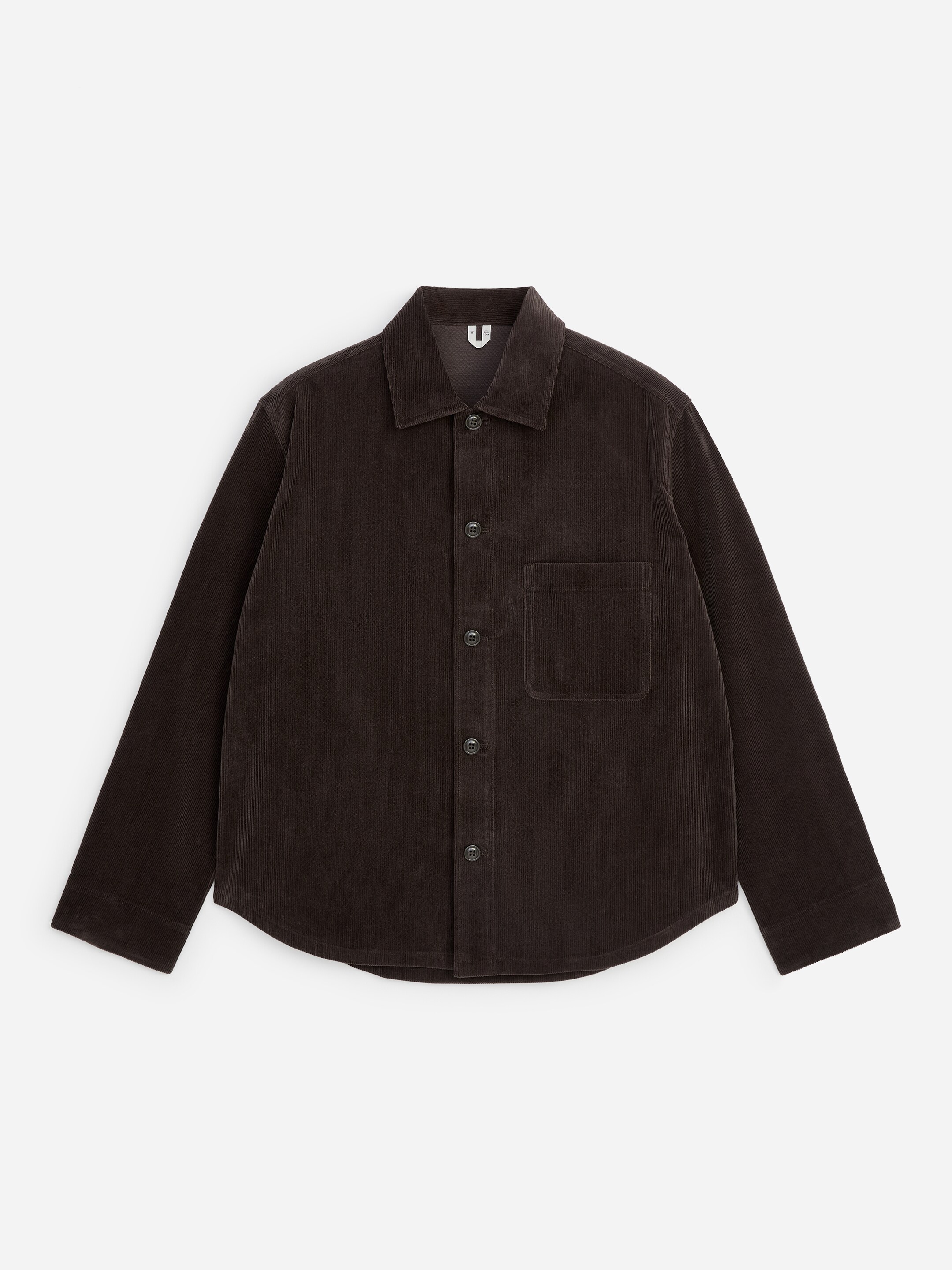 Needlecord Overshirt - Brown - Regular fit - men - StillMedia/DescriptiveStillLife - 1
