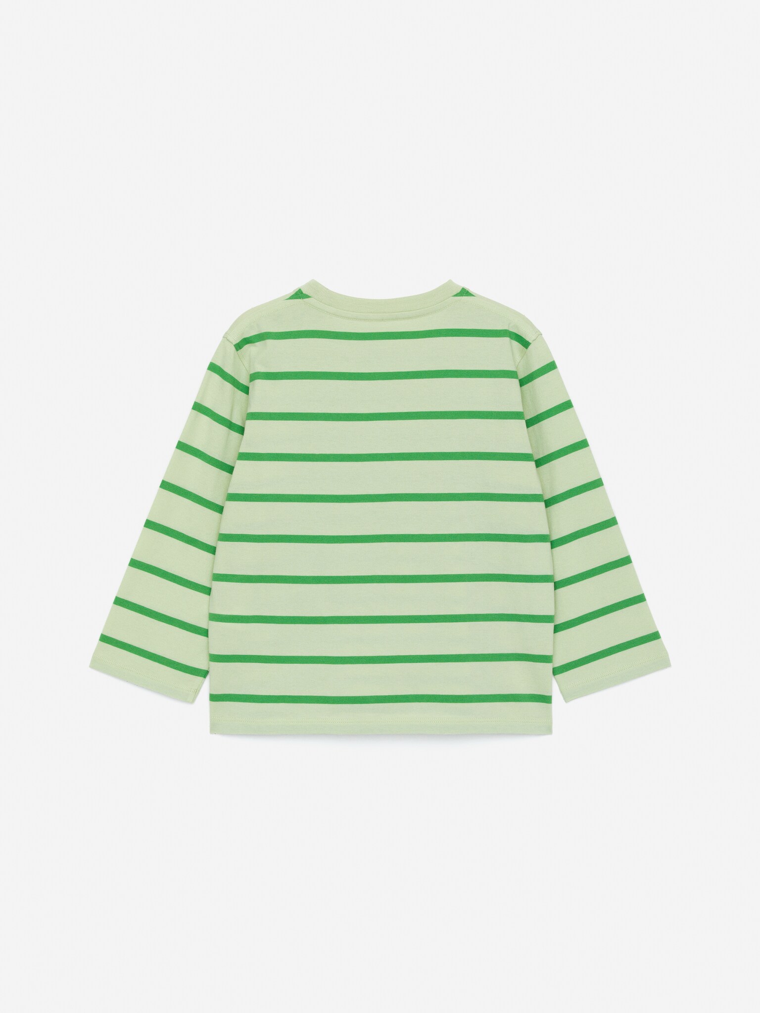 Langærmet T-shirt - Grøn/Mørkegrøn/lyseblå/Lyseblå/orange/Blå/hvid - 2