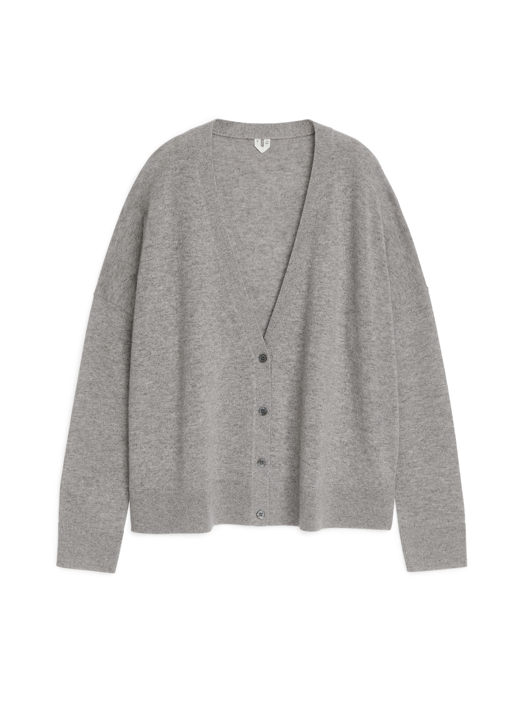 Strickjacke aus Kaschmir - Grau - Loose Fit - Damen - StillMedia/DescriptiveStillLife - 1