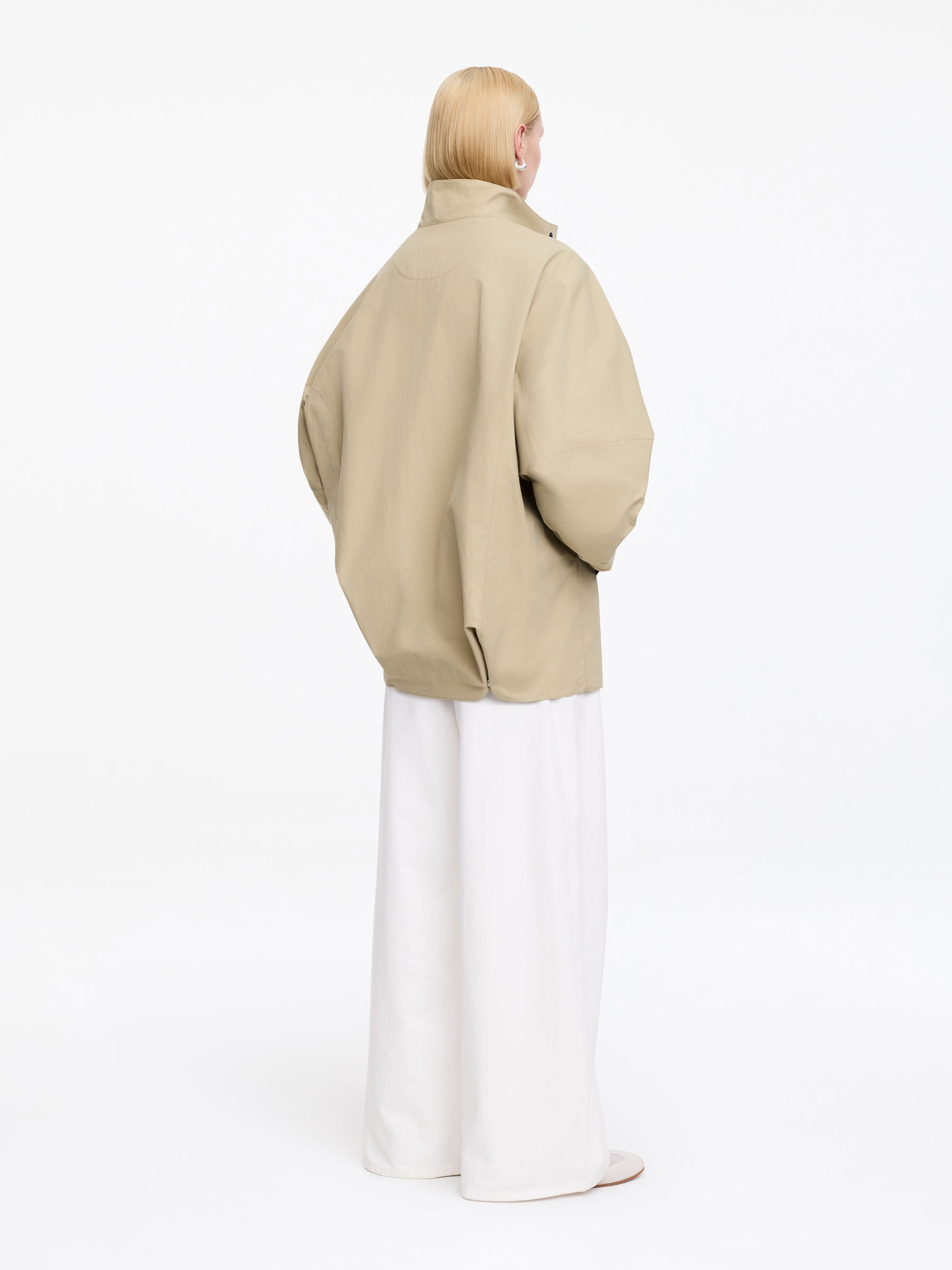 Giacca shell oversize - Beige - Oversize - Women - StillMedia/Lookbook - 4