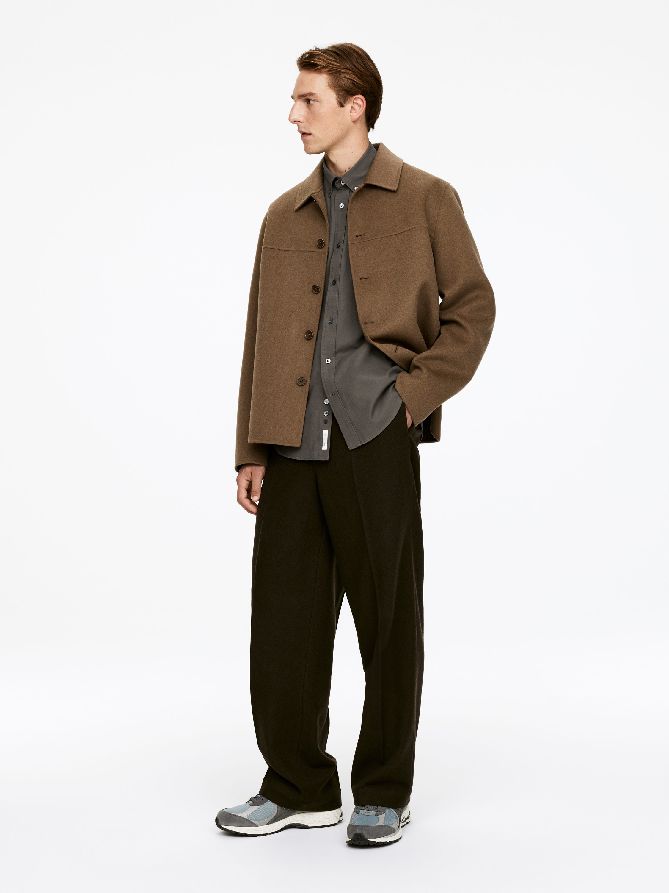 Oxford Shirt - Dark Mole - Regular fit - Men - StillMedia/Lookbook - 6