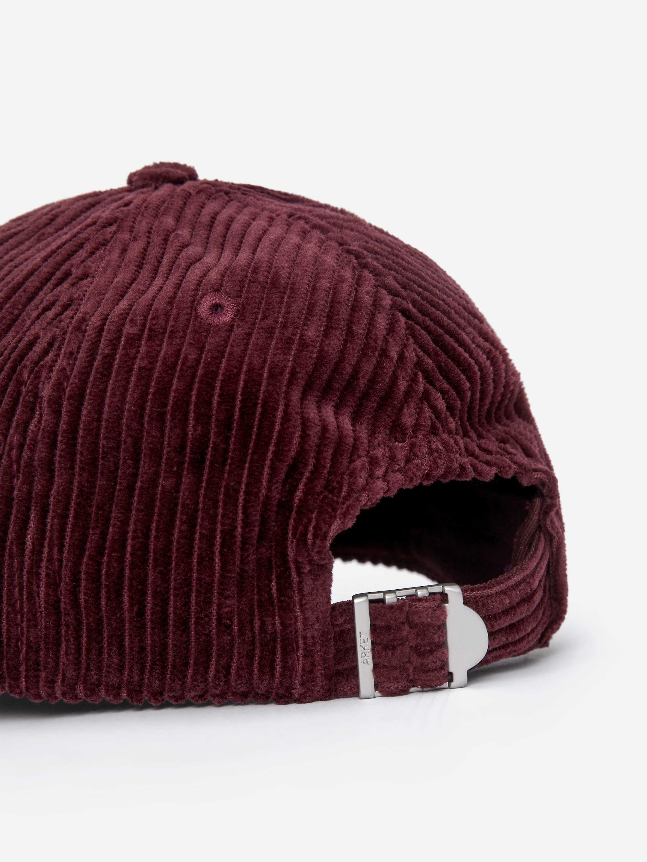 Vis større bilde: Kordfløyelhette - Mørkerød - DAME | H&M NO 5