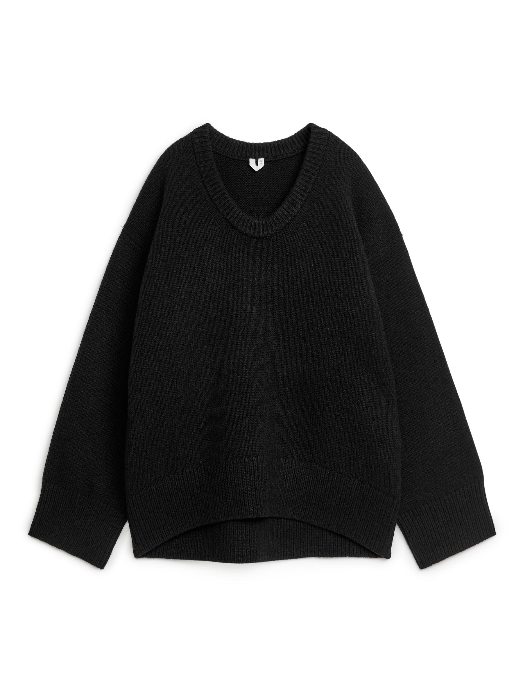 Jersey de lana oversize - Negro - Oversized - Women - StillMedia/DescriptiveStillLife - 1