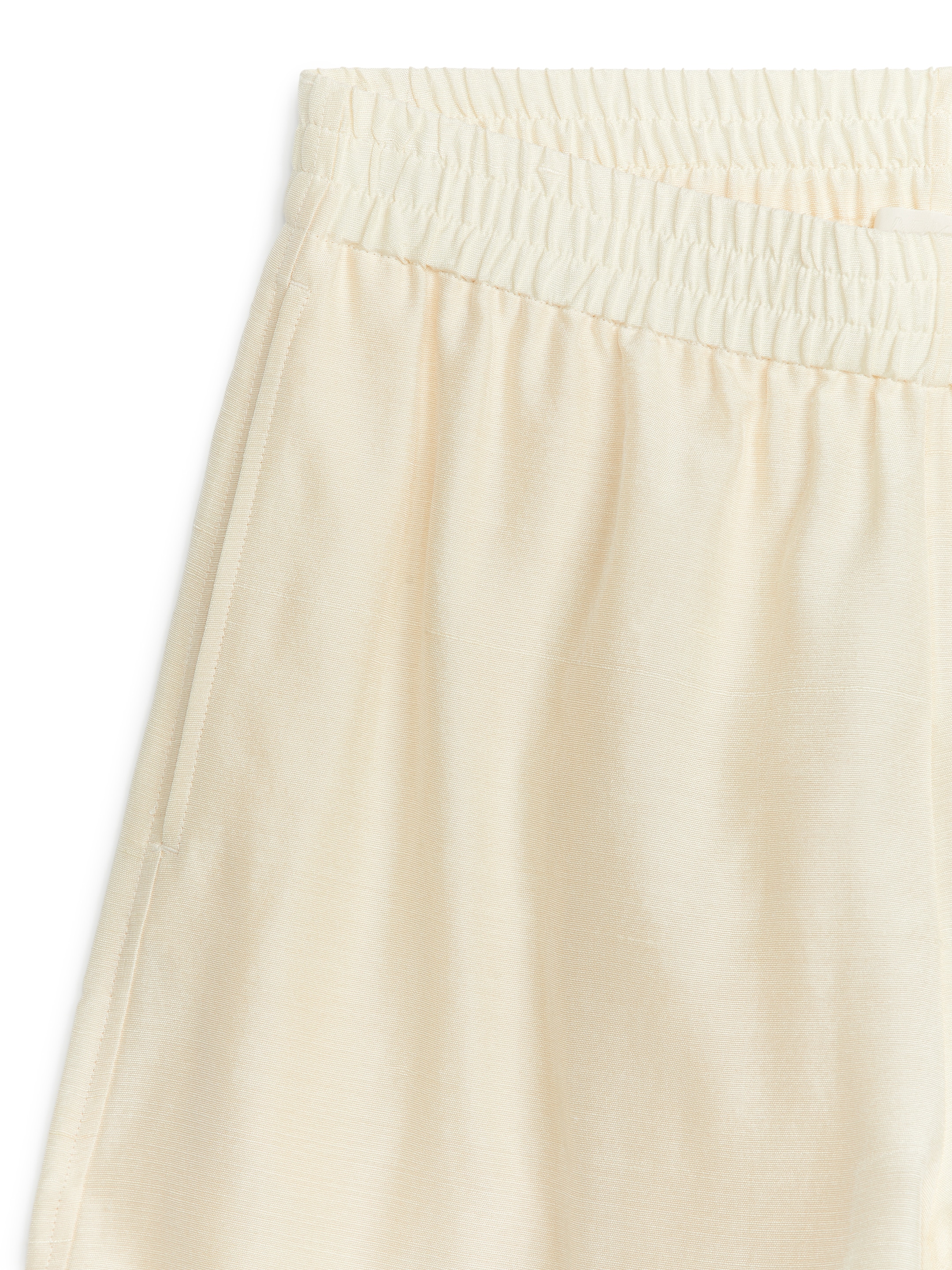 Seidenshorts - Cremeweiß - Loose Fit - Damen - StillMedia/DescriptiveDetail - 2