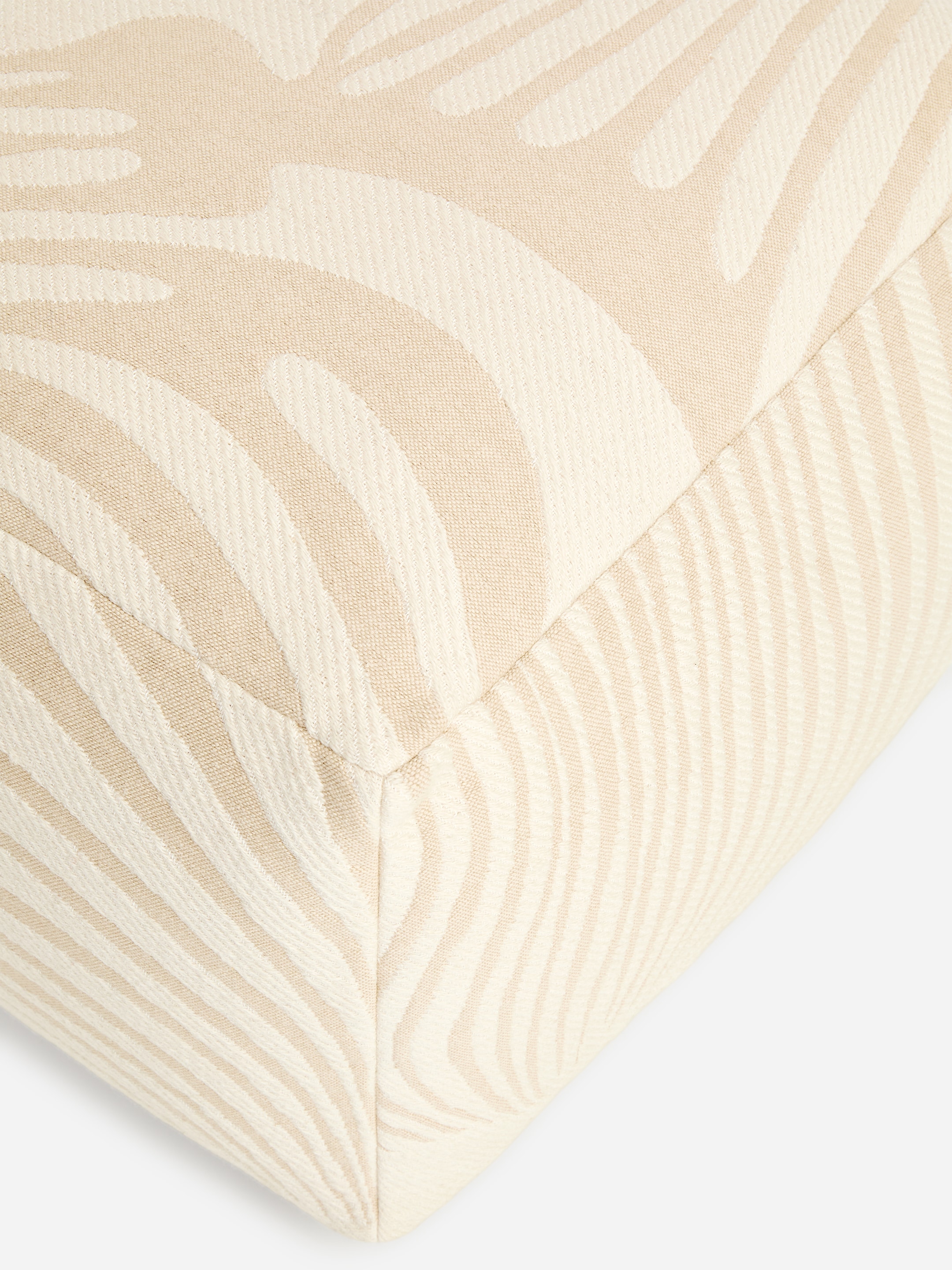 Cotton-Wool Pouffe - Off White/Zebra - homeware - StillMedia/DescriptiveDetail - 3