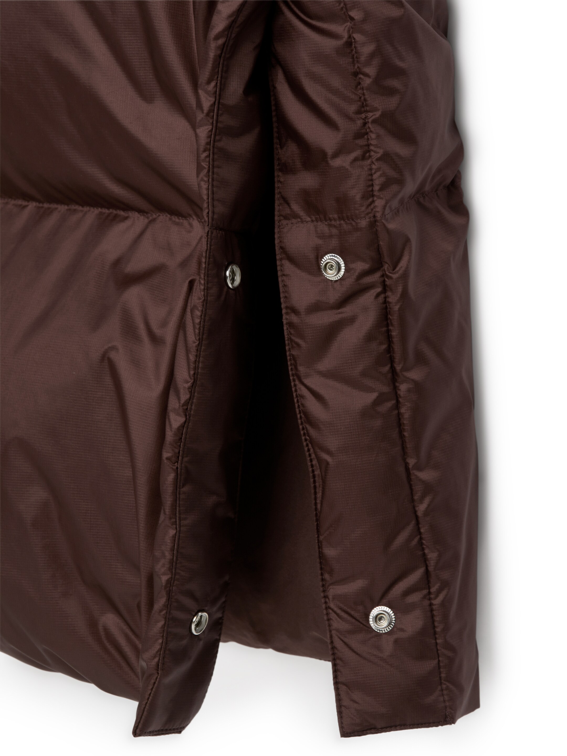Grösseres Bild ansehen: Langer Upcycled Down™ Mantel - Dunkelbraun - DAMEN | H&M CH 4