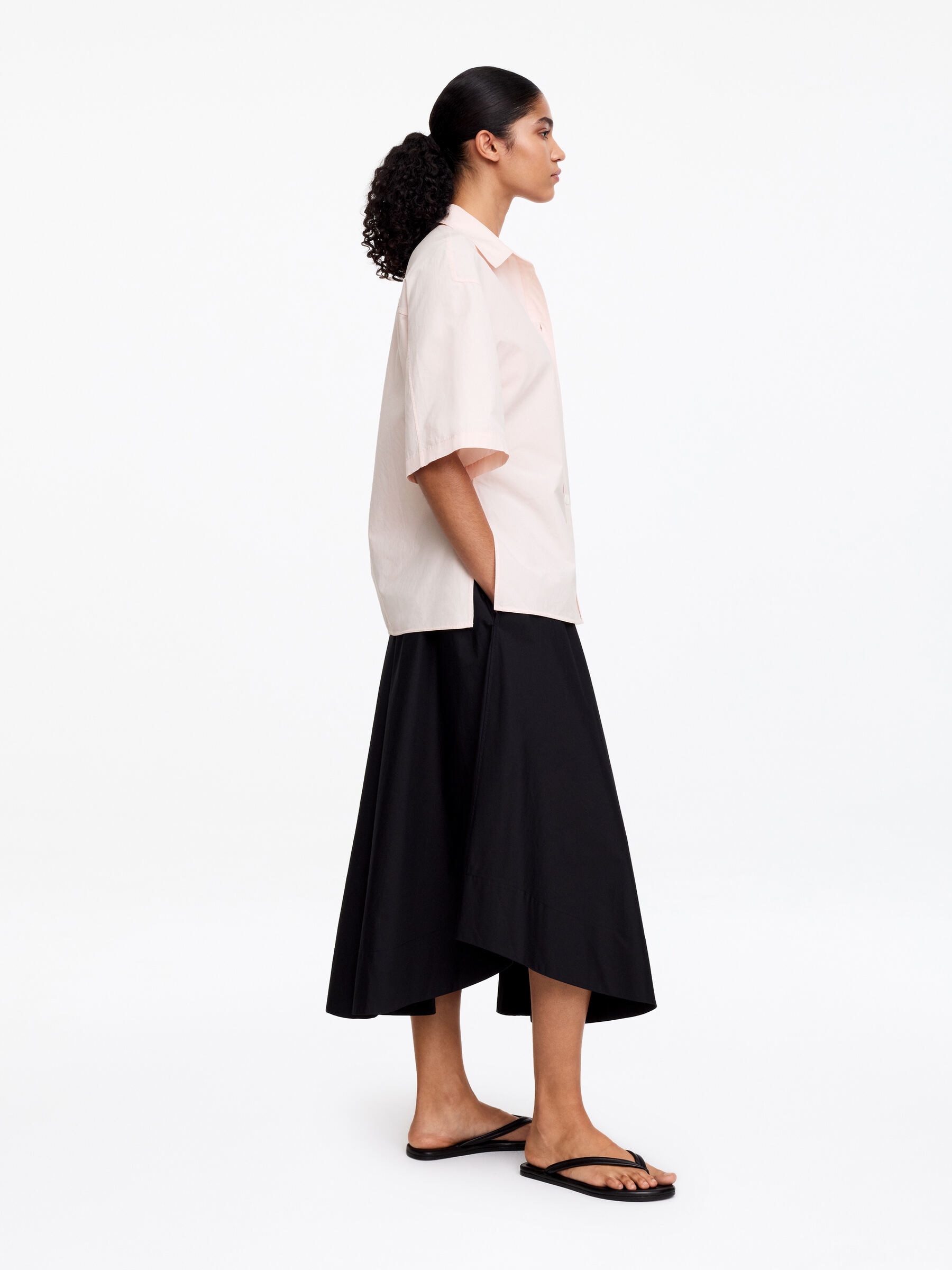 Camisa de manga corta - Rosa - Corte estándar - Women - StillMedia/Lookbook - 10