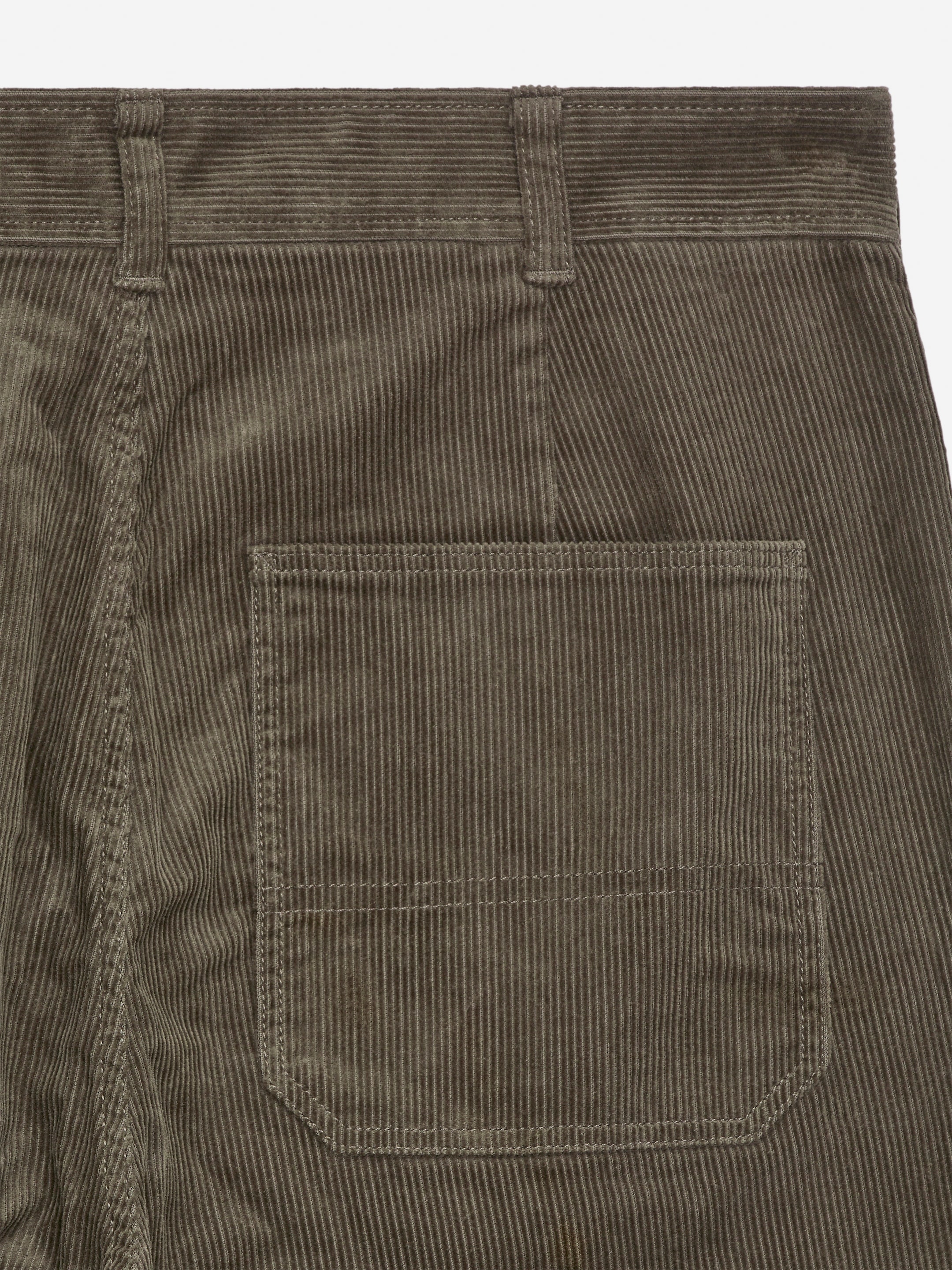 Pantaloni rilassati in velluto a coste - Verde scuro - Relaxed fit - Men - StillMedia/DescriptiveDetail - 2
