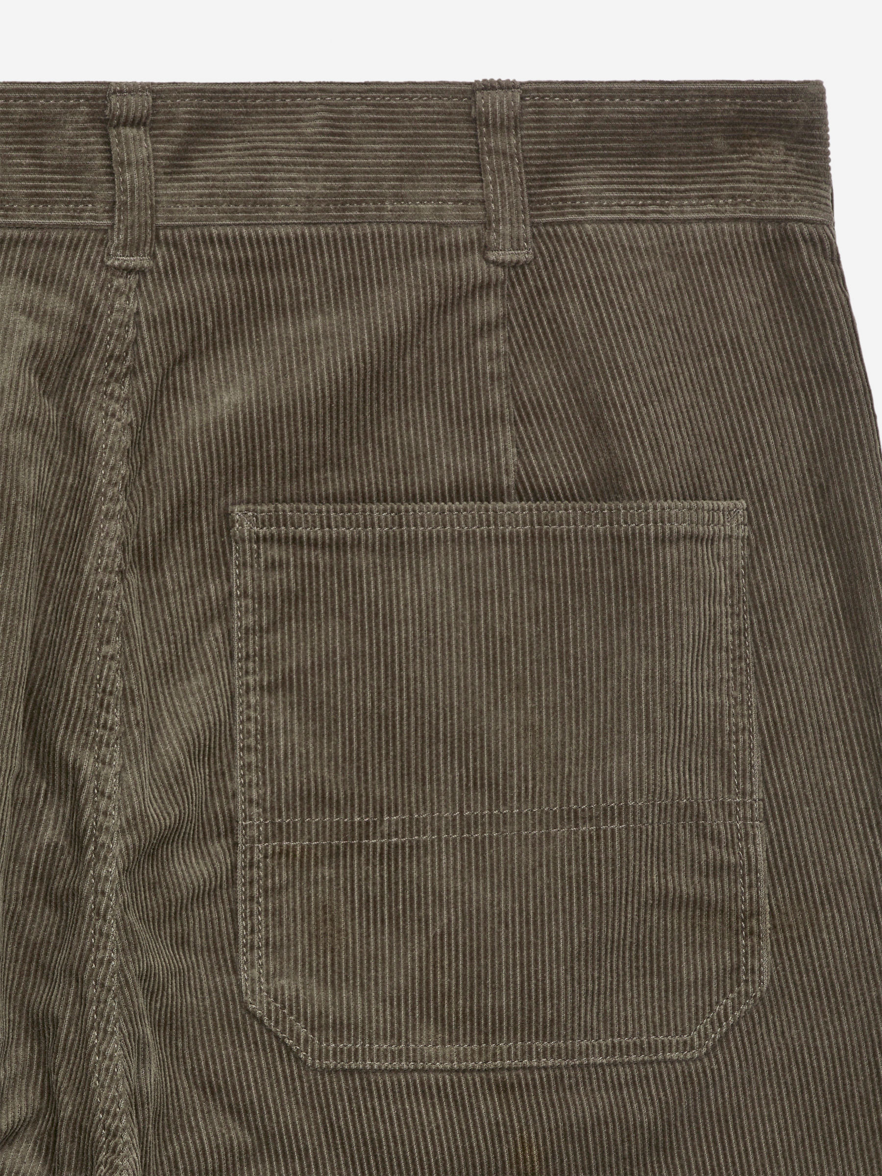 Relaxed Corduroy Trousers - Dark Green - Relaxed fit - Men - StillMedia/DescriptiveDetail - 2