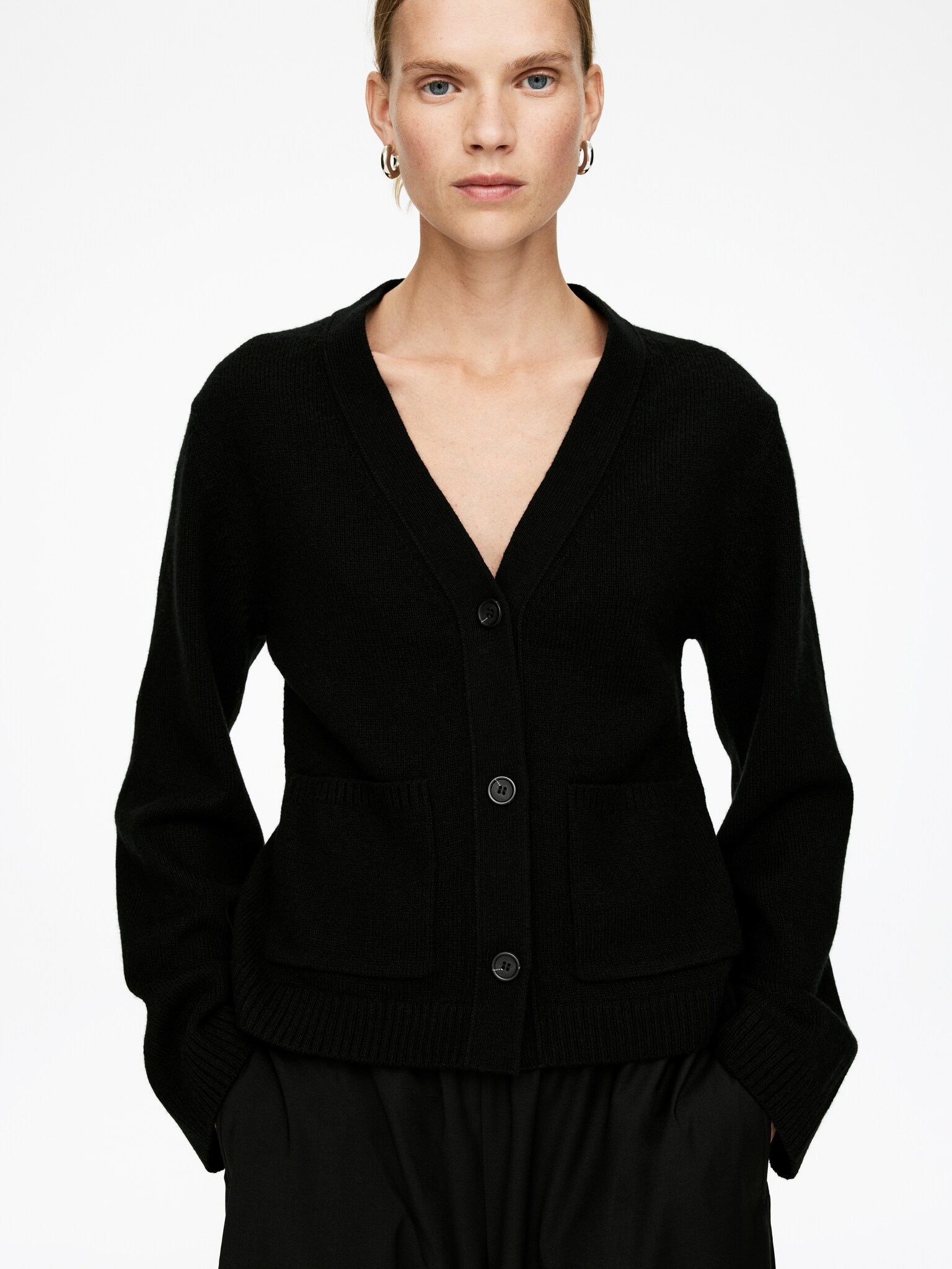 Gilet en laine - Noir/Beige/Gris foncé - 5