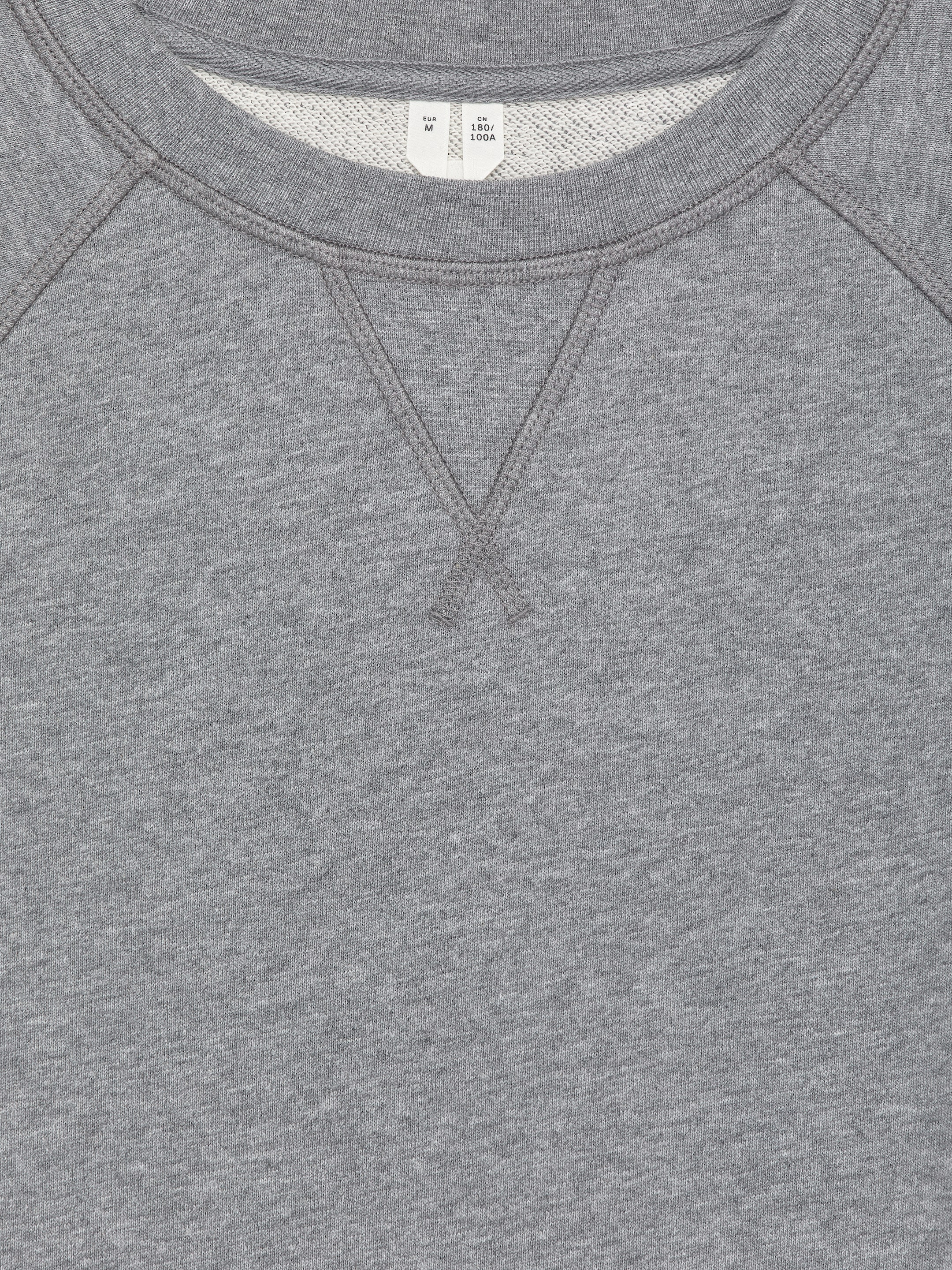Short-Sleeve Sweatshirt - Grey Melange - Regular fit - Men - StillMedia/DescriptiveDetail - 2