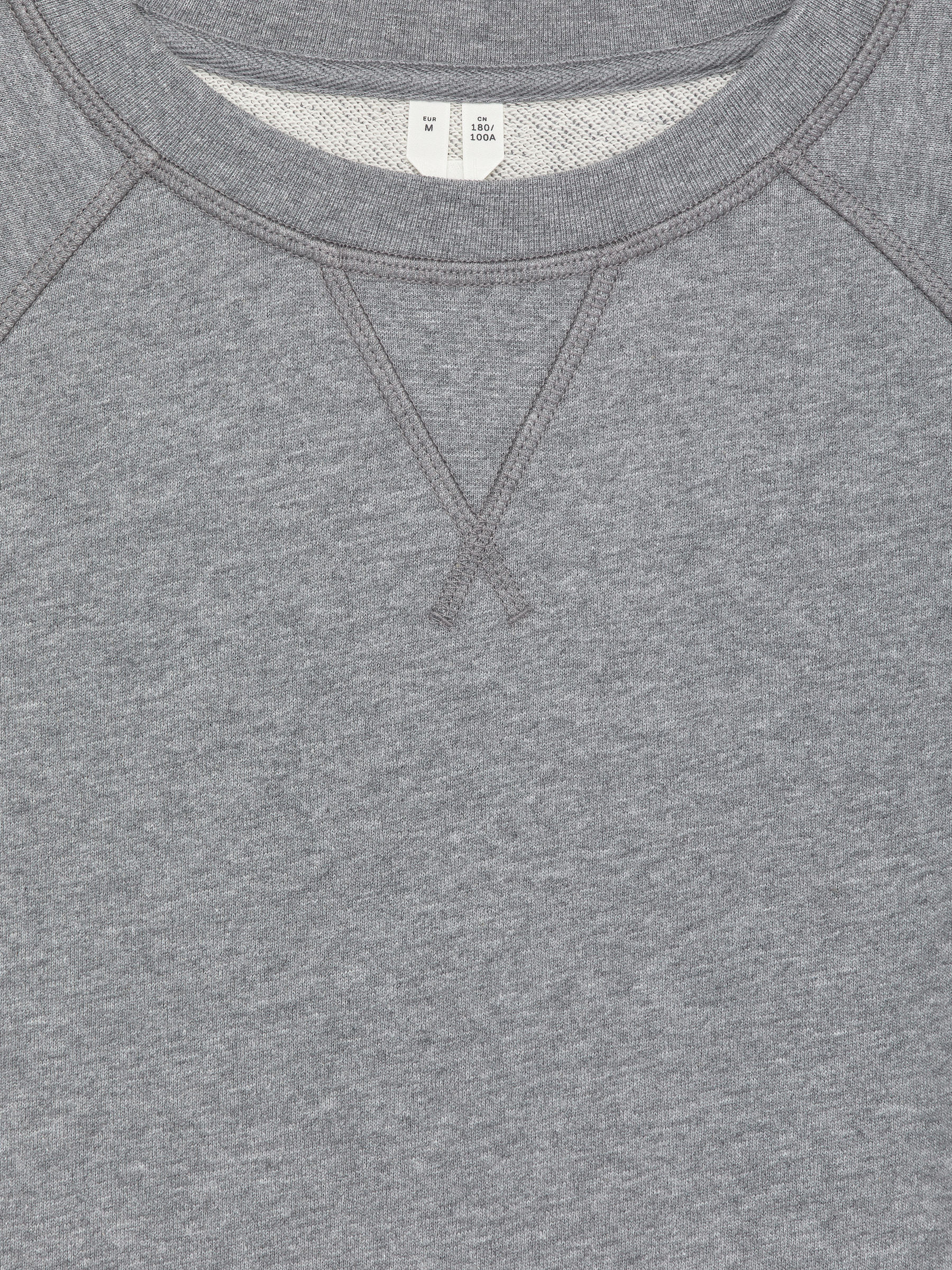 Short-Sleeve Sweatshirt - Grey Melange - Regular fit - Men - StillMedia/DescriptiveDetail - 2