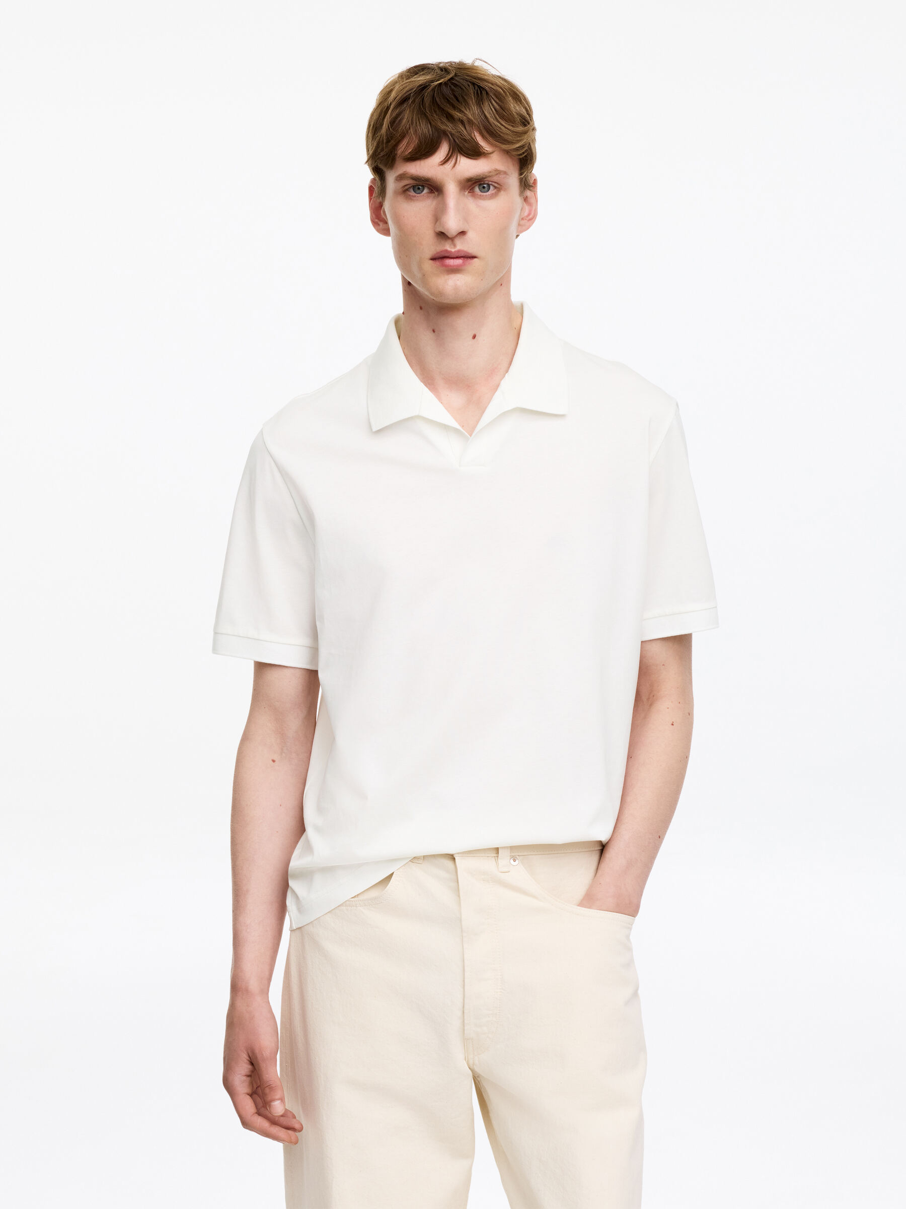 Short-Sleeve Polo Shirt-#ECEDEC-19670