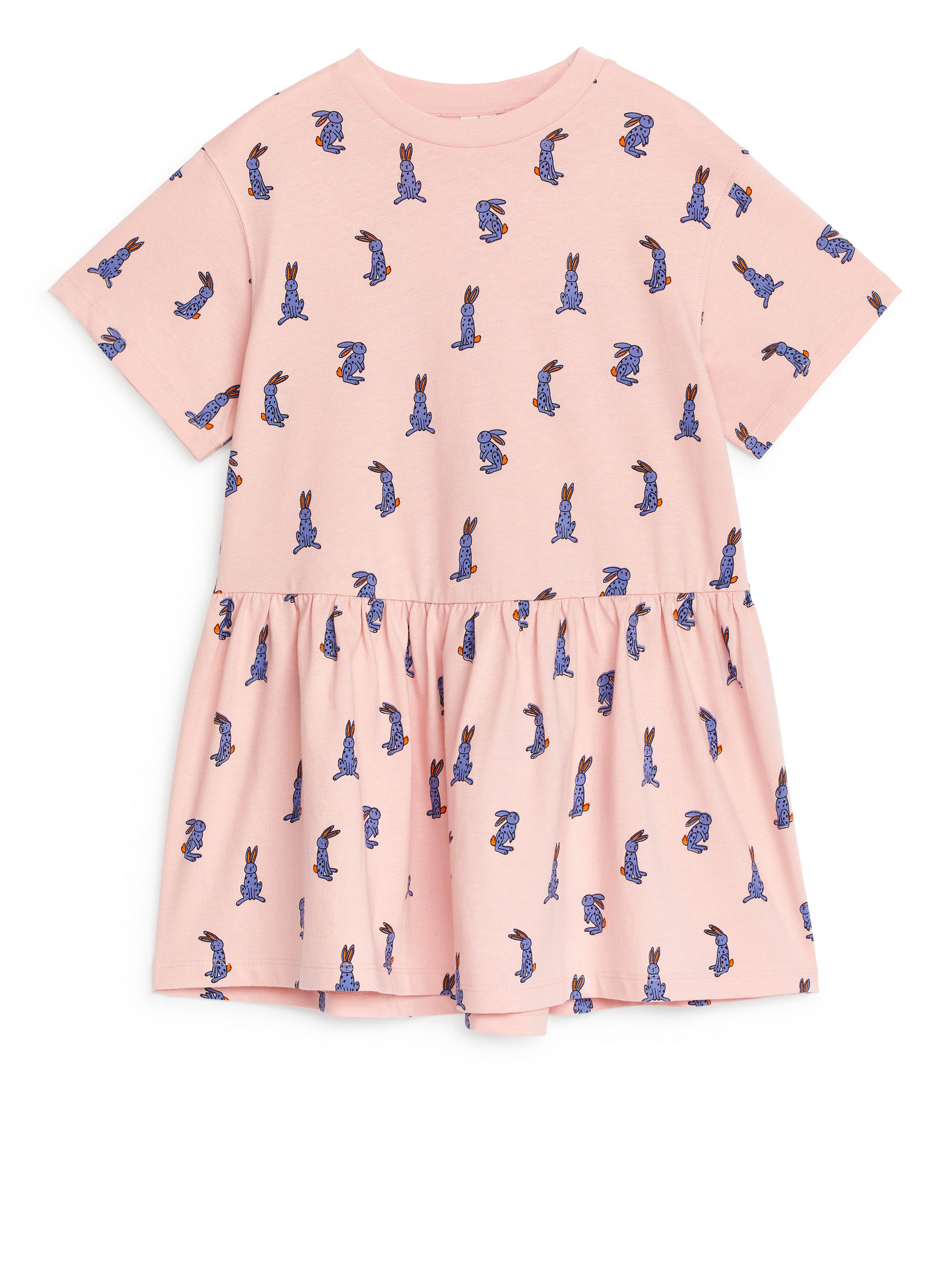 Jerseykleid mit Rüschen - Rosa - Relaxed Fit - Kinder - StillMedia/DescriptiveStillLife - 1