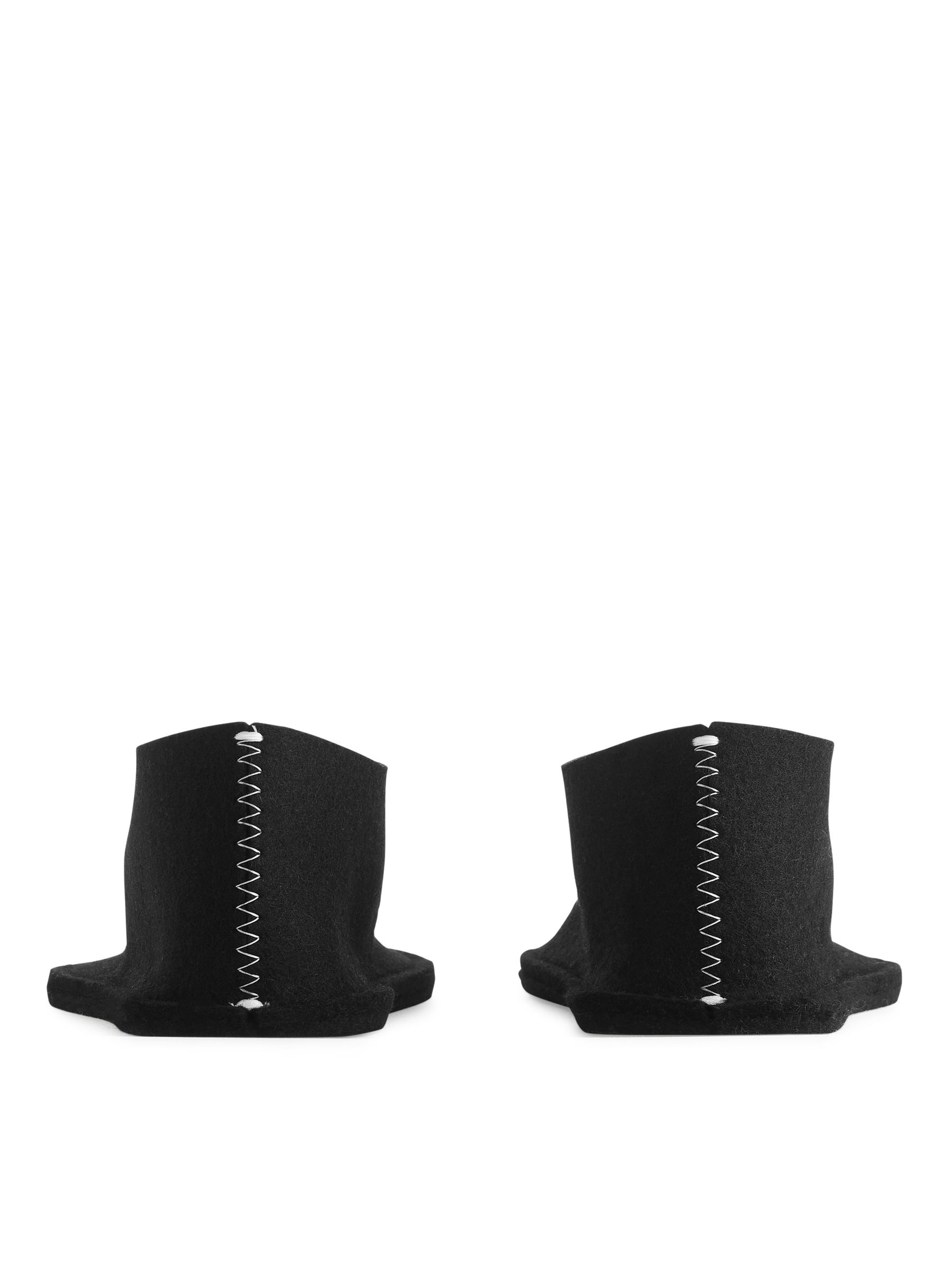 Wollpantoffeln von Pia Wallén - Schwarz - Haushaltswaren - StillMedia/DescriptiveStillLife - 1