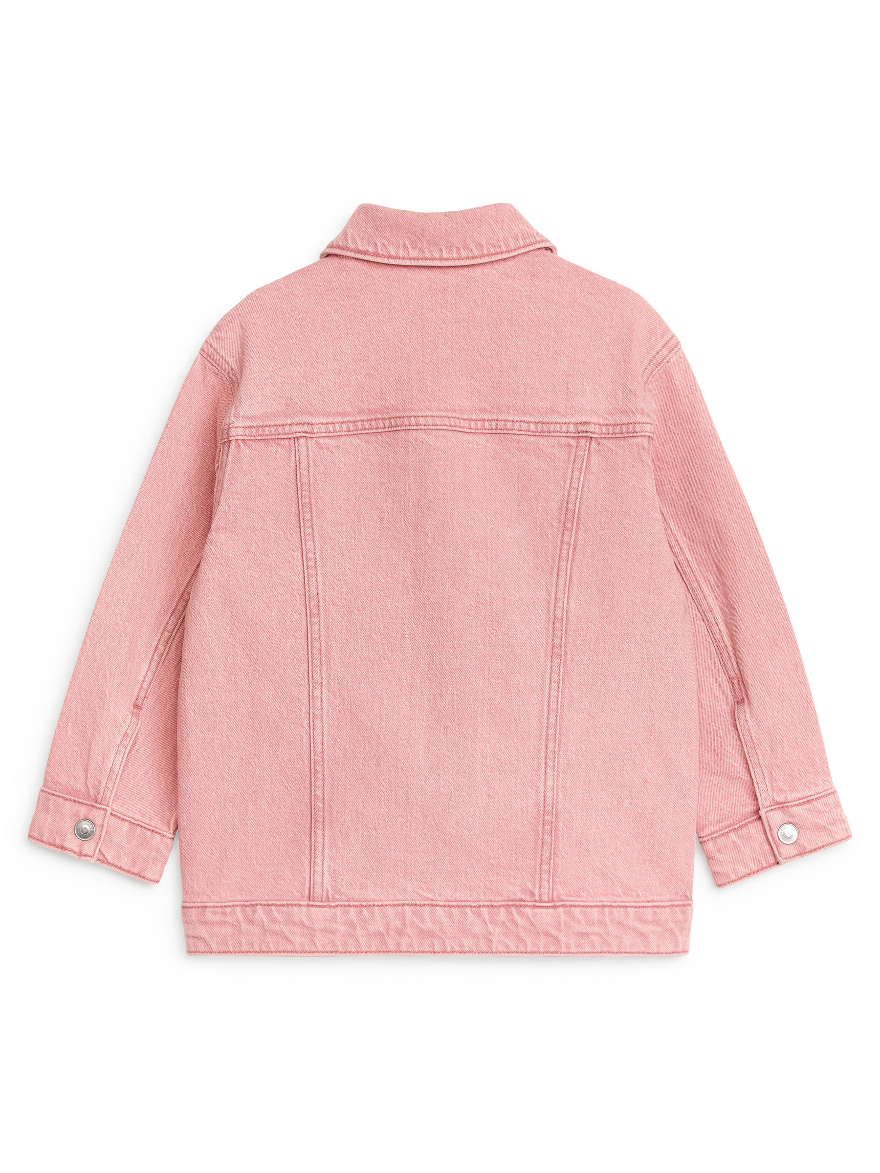 Oversized-Jeansjacke - Rosa - Oversize - Kinder - StillMedia/DescriptiveStillLife - 2