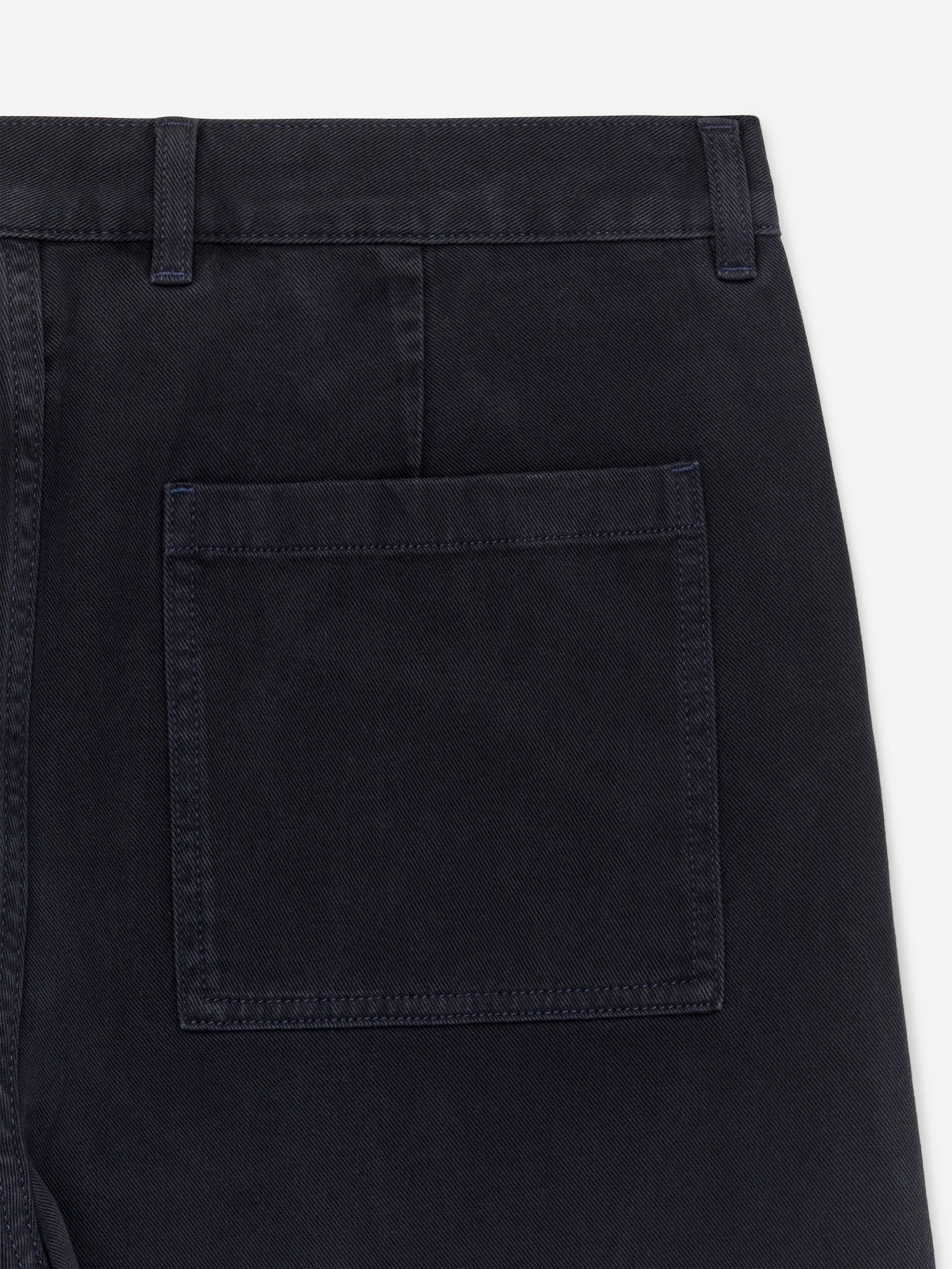 Twill Trousers - Dark Blue/Green - 6