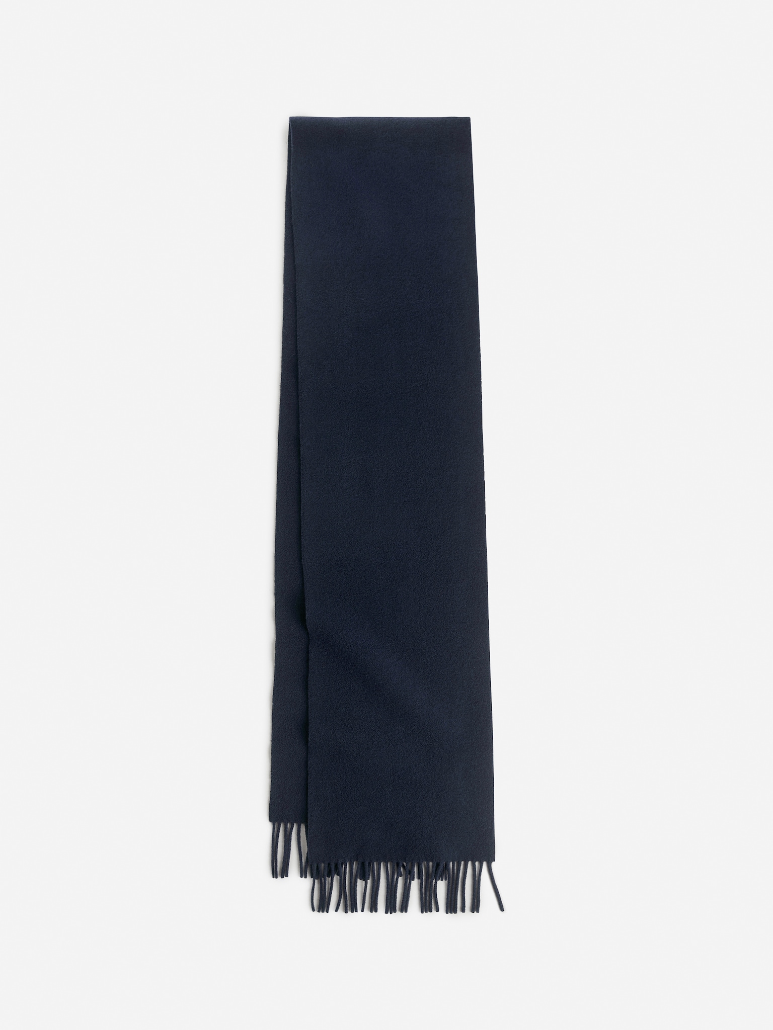 Wool Scarf - Dark Blue