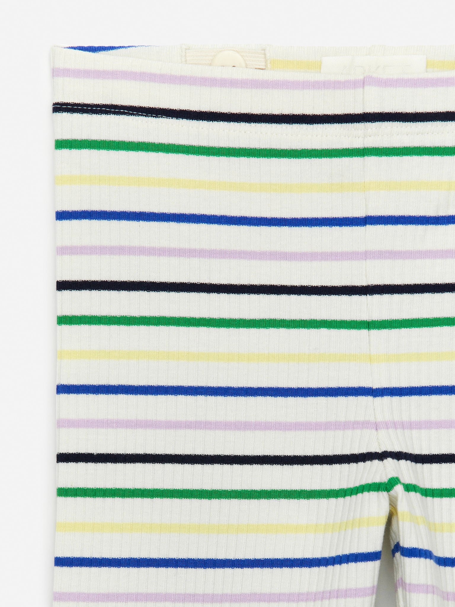 Leggings caneladas - Branco sujo/Multicolorido/Branco sujo/preto/Corações cor-de-rosa/vermelhos/Lilás/vermelho - 3