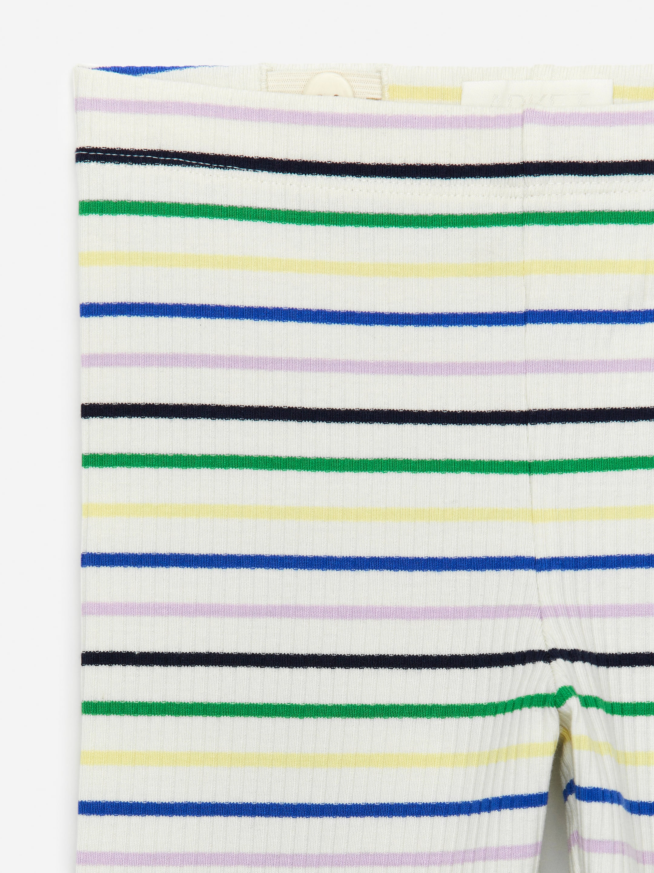 Zobrazit větší obrázek: Žebrované legíny - Bílá/Multicolour - DĚTI | H&M CZ 3