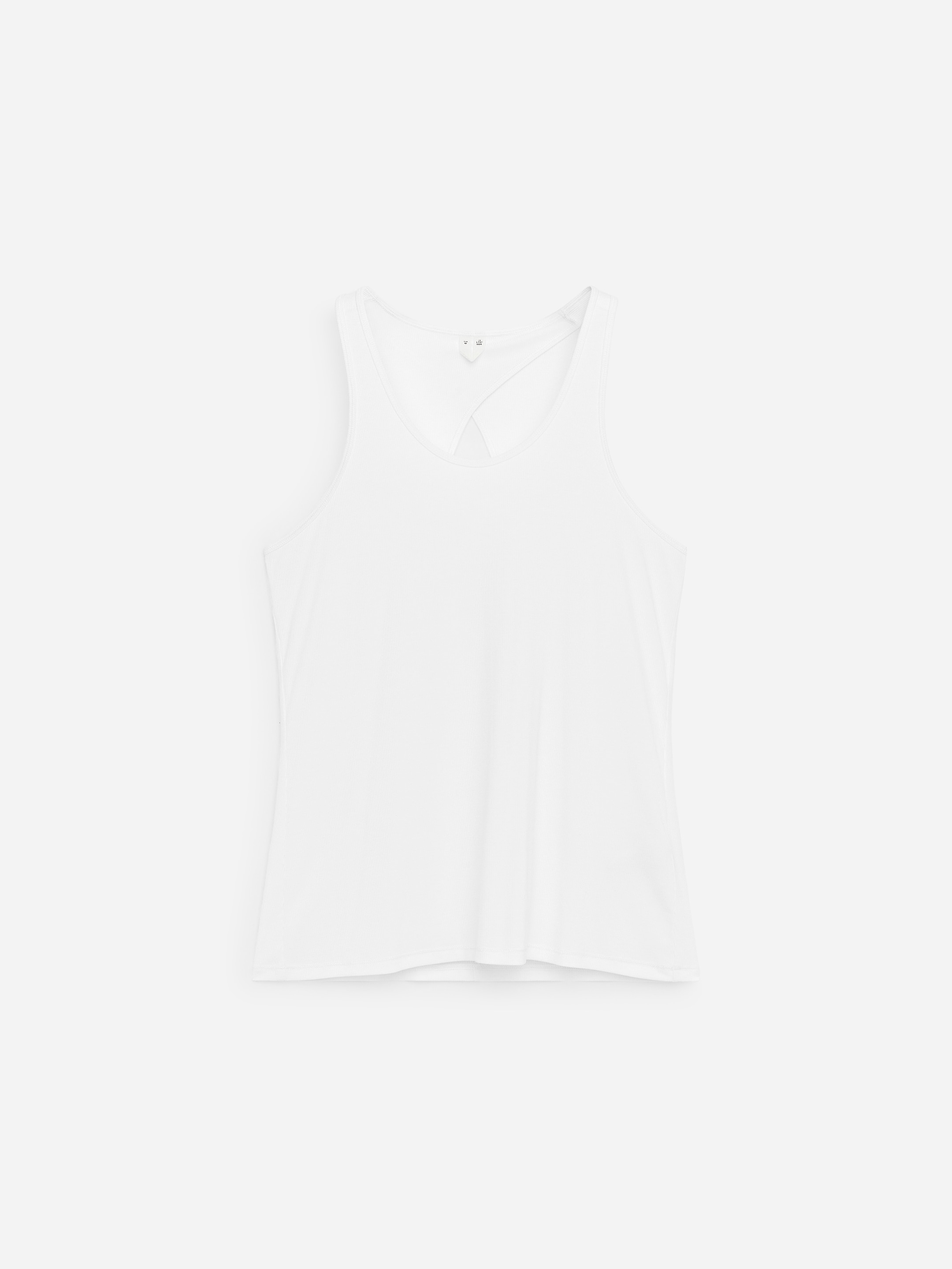 Canotta a coste - Bianco - Regular fit - Women - StillMedia/DescriptiveStillLife - 1