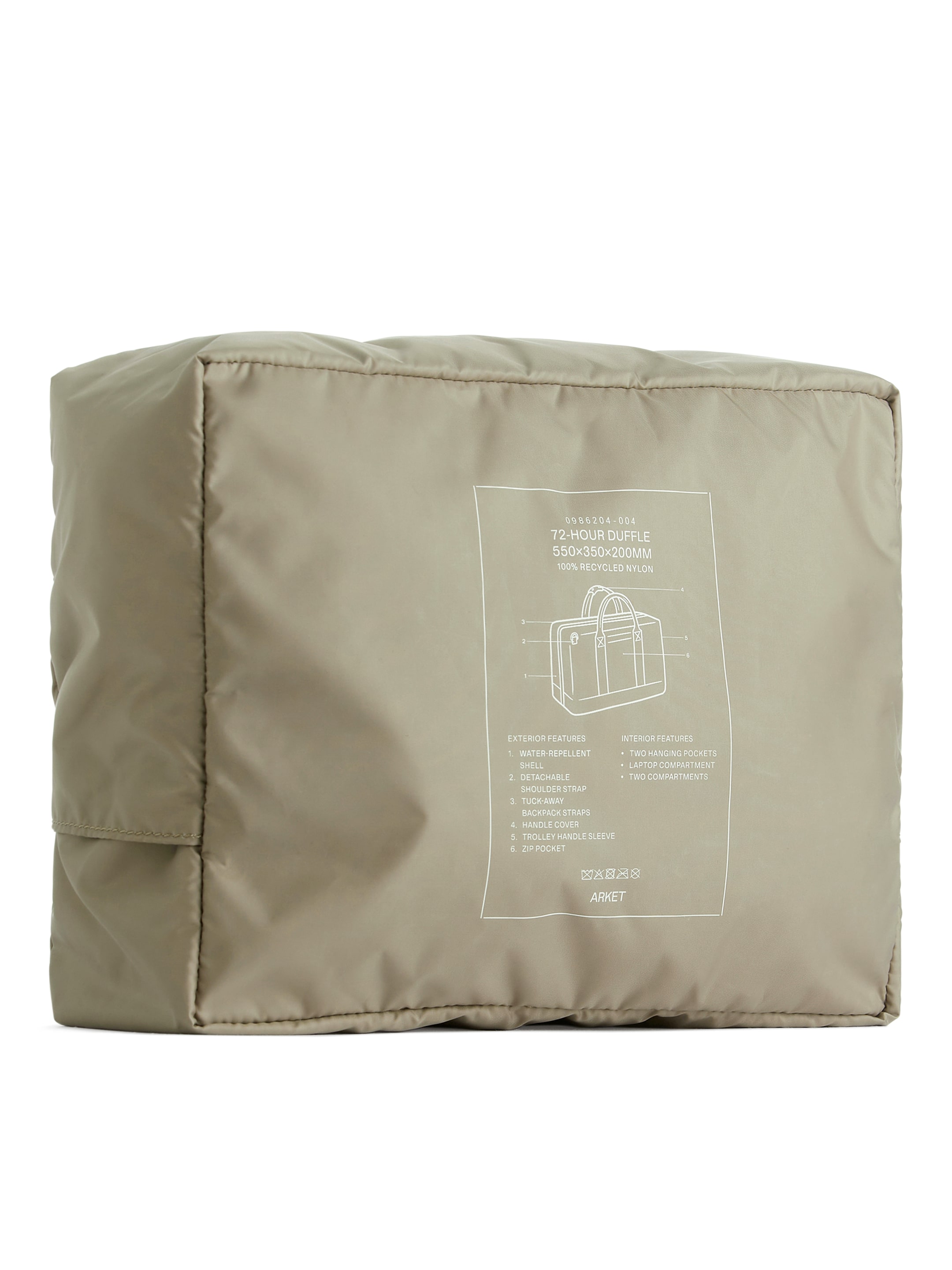 72-Stunden-Seesack im 3-in-1-Design - Taupe - Travel - StillMedia/DescriptiveDetail - 2