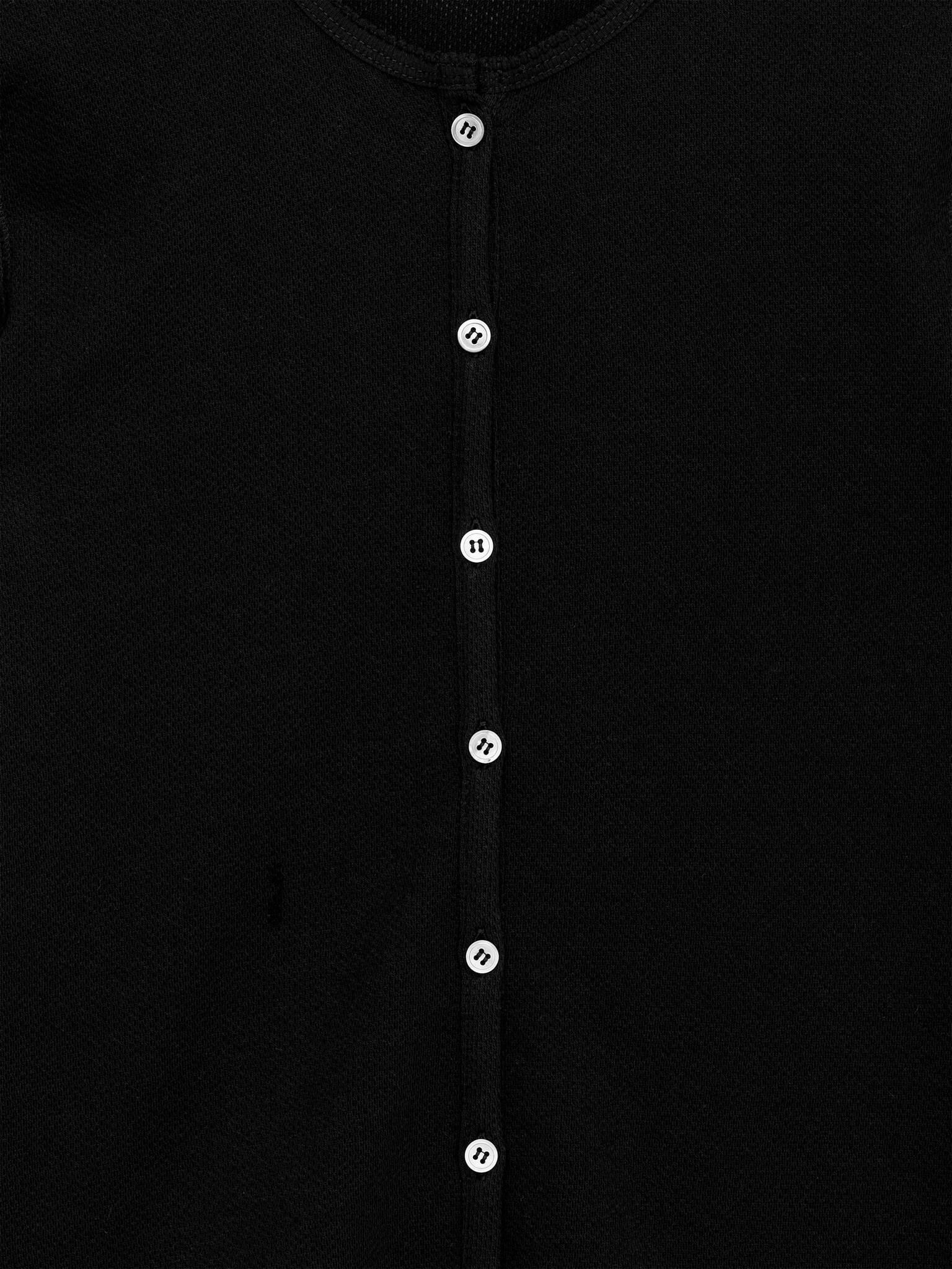 Haut en maille - Noir/Blanc cassé - 4