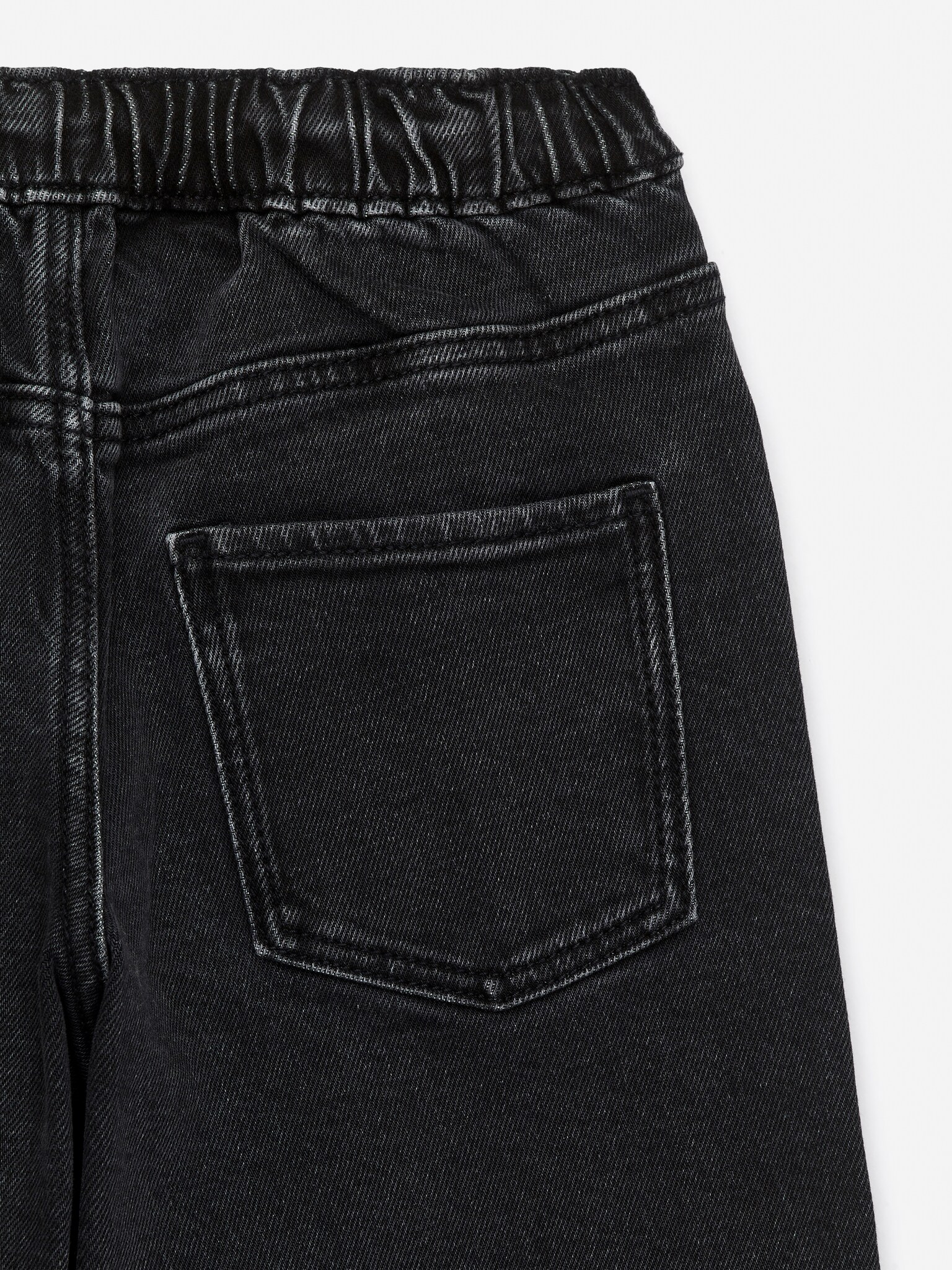 Pull-On Denim Trousers - Black/Blue/Dark Blue/Washed Grey/Light Blue/Washed Black/Mid Blue - 2