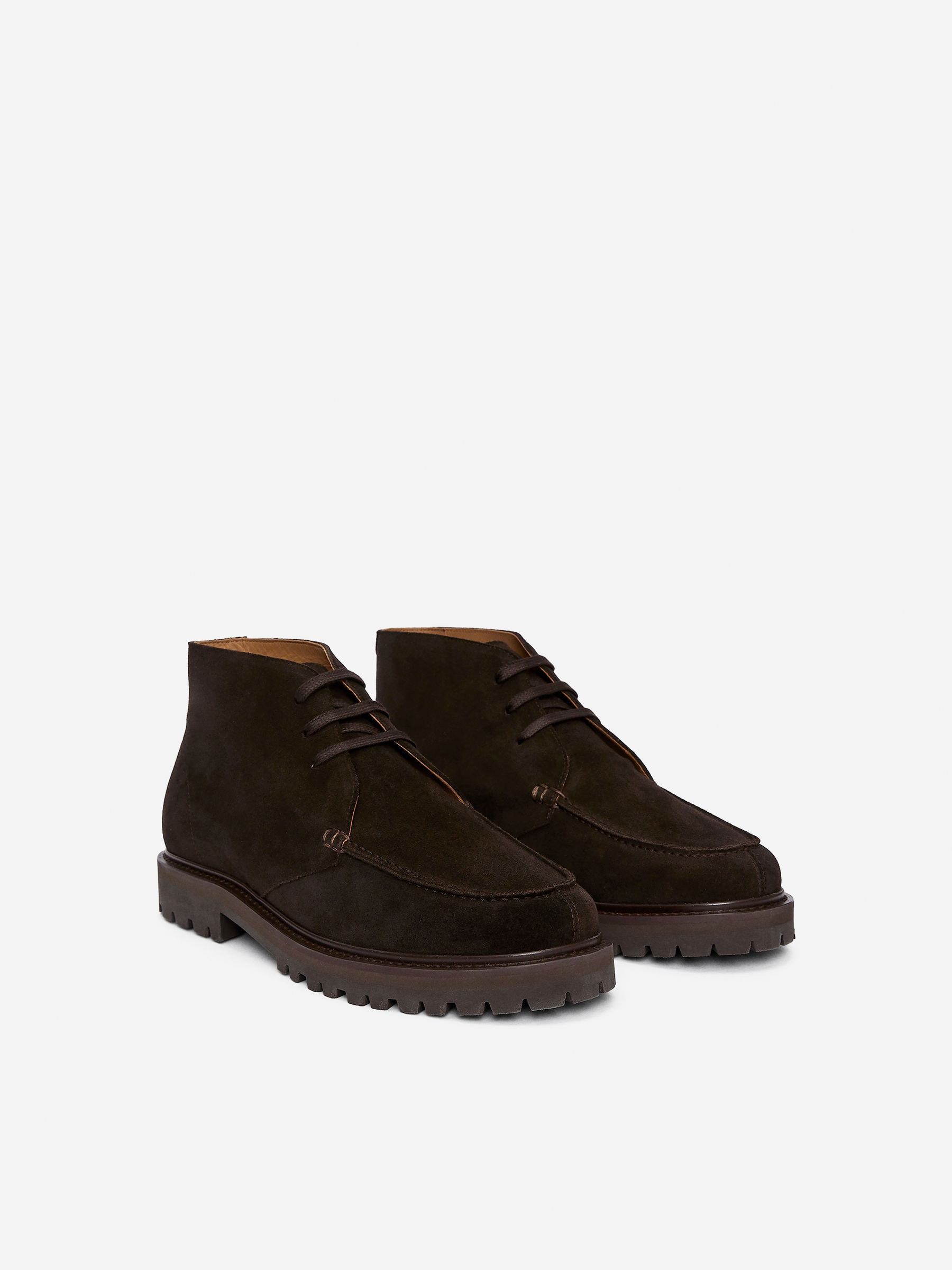 Suede Chukka Boots - Dark Brown - Men - StillMedia/DescriptiveStillLife - 3