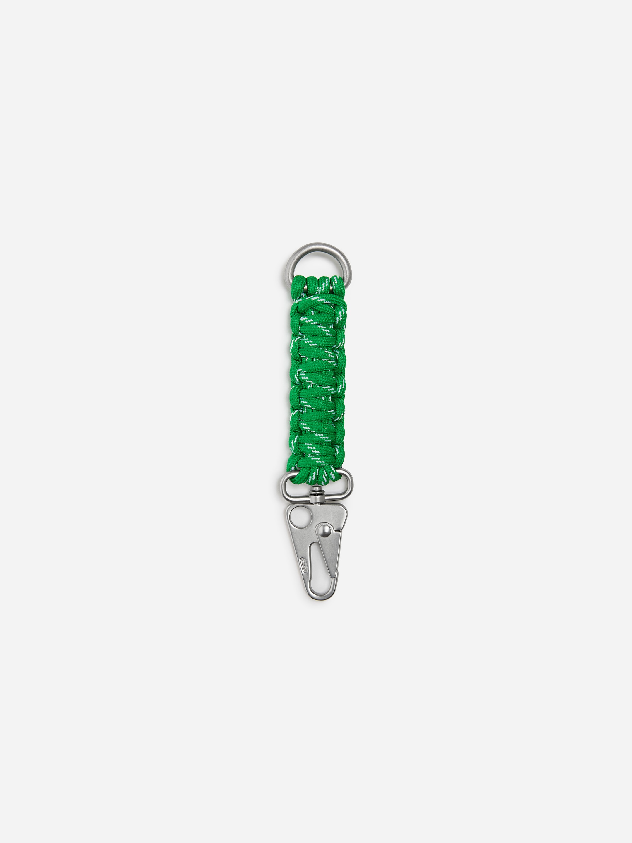 Geflochtener Schlüsselanhänger-Green-20384