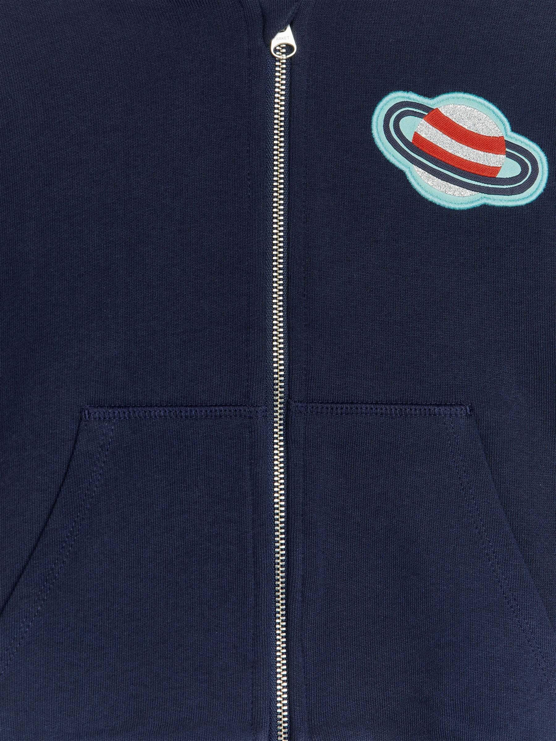 Kapuzenpullover mit Stickerei - Dunkelblau - Loose Fit - Kinder - StillMedia/DescriptiveDetail - 2