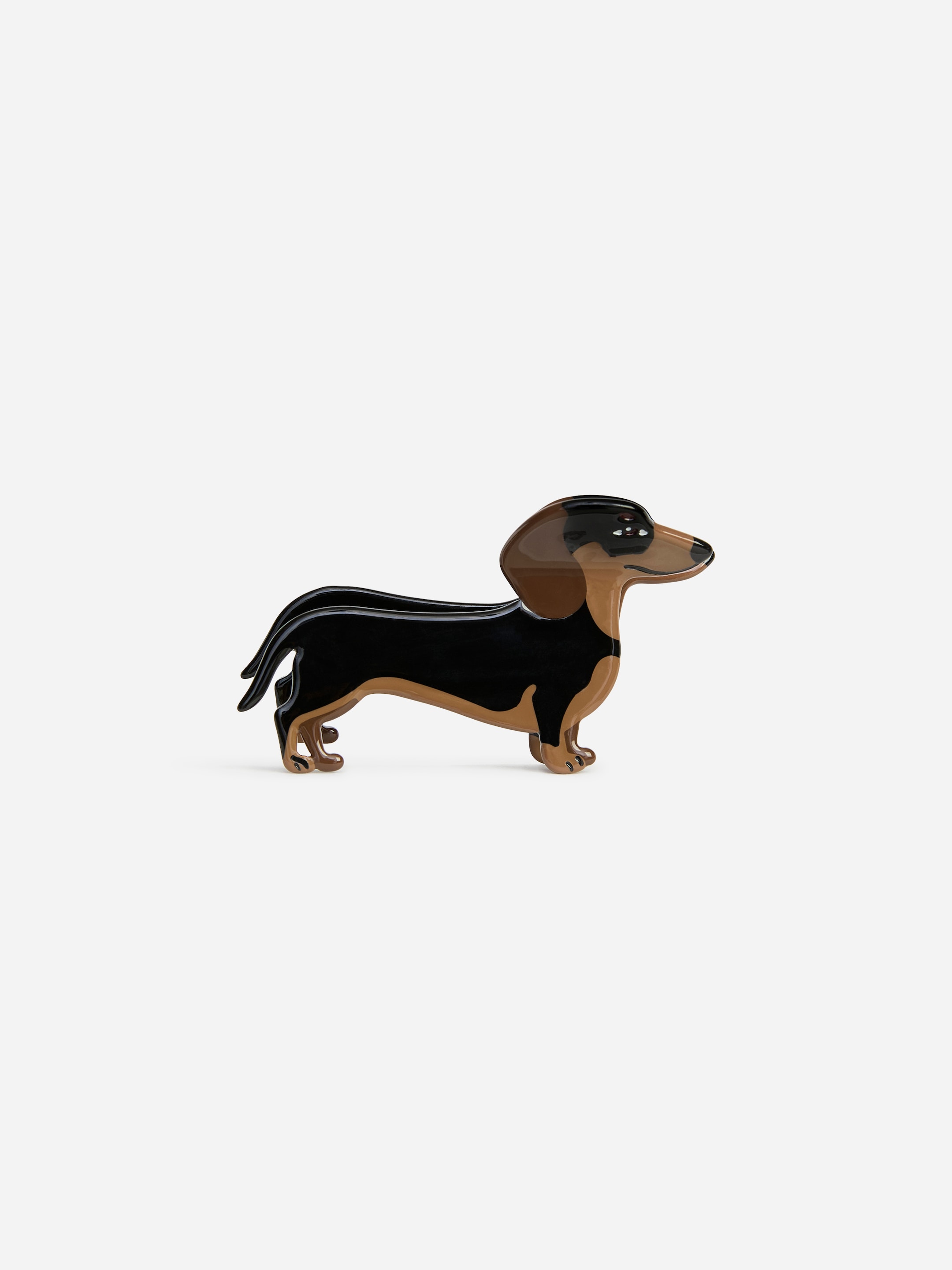 Haarklammer in Tierform-Brown-20796