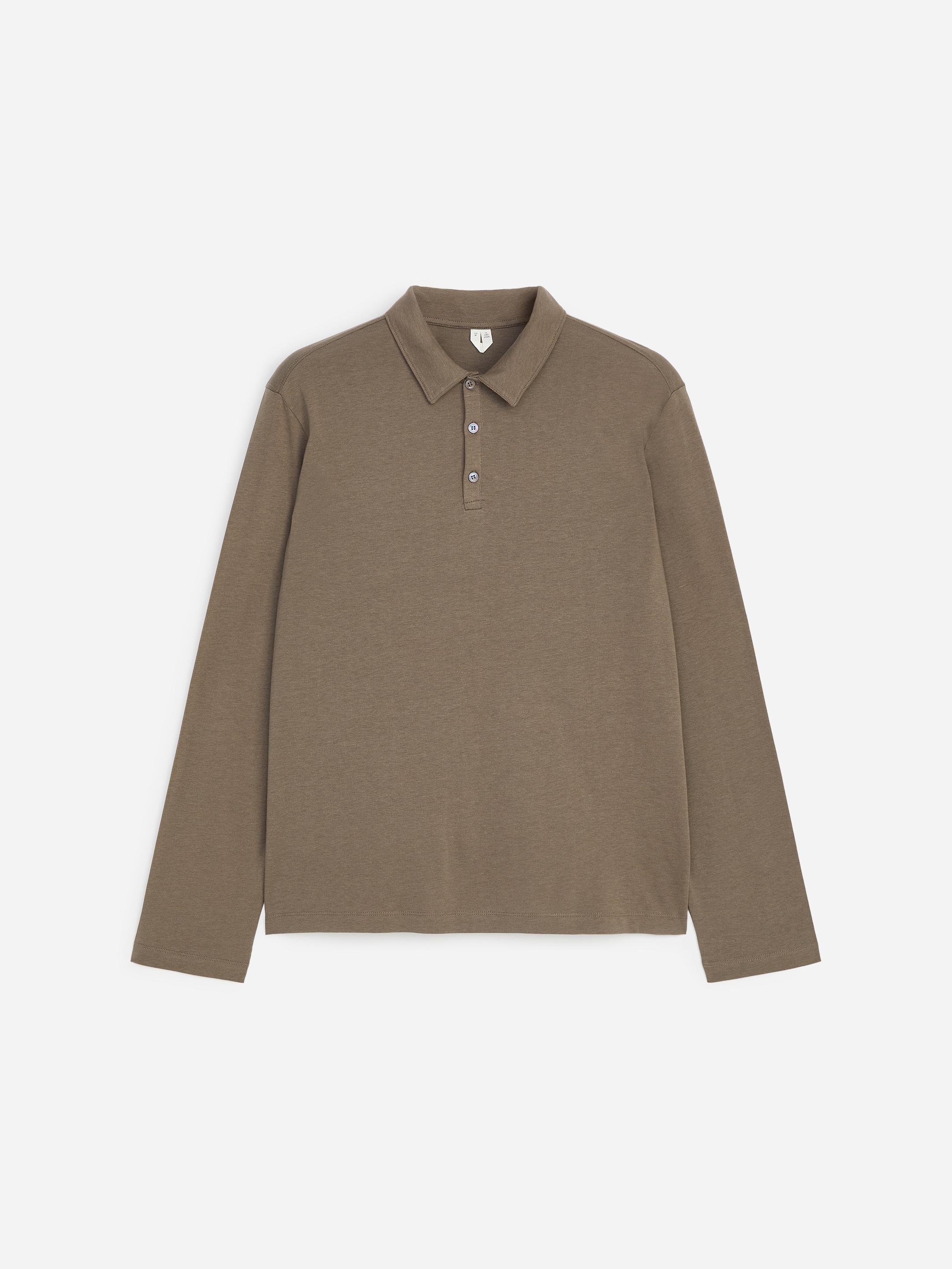 Lightweight Polo Shirt-Brown-20362
