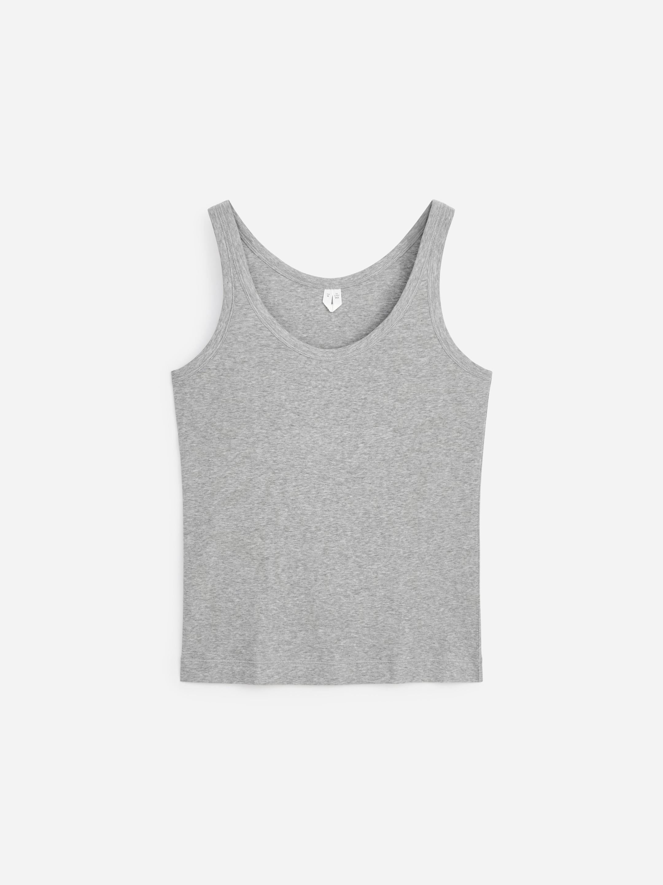 Tanktop mit U-Ausschnitt - Graumeliert - Regular Fit - Damen - StillMedia/DescriptiveStillLife - 1