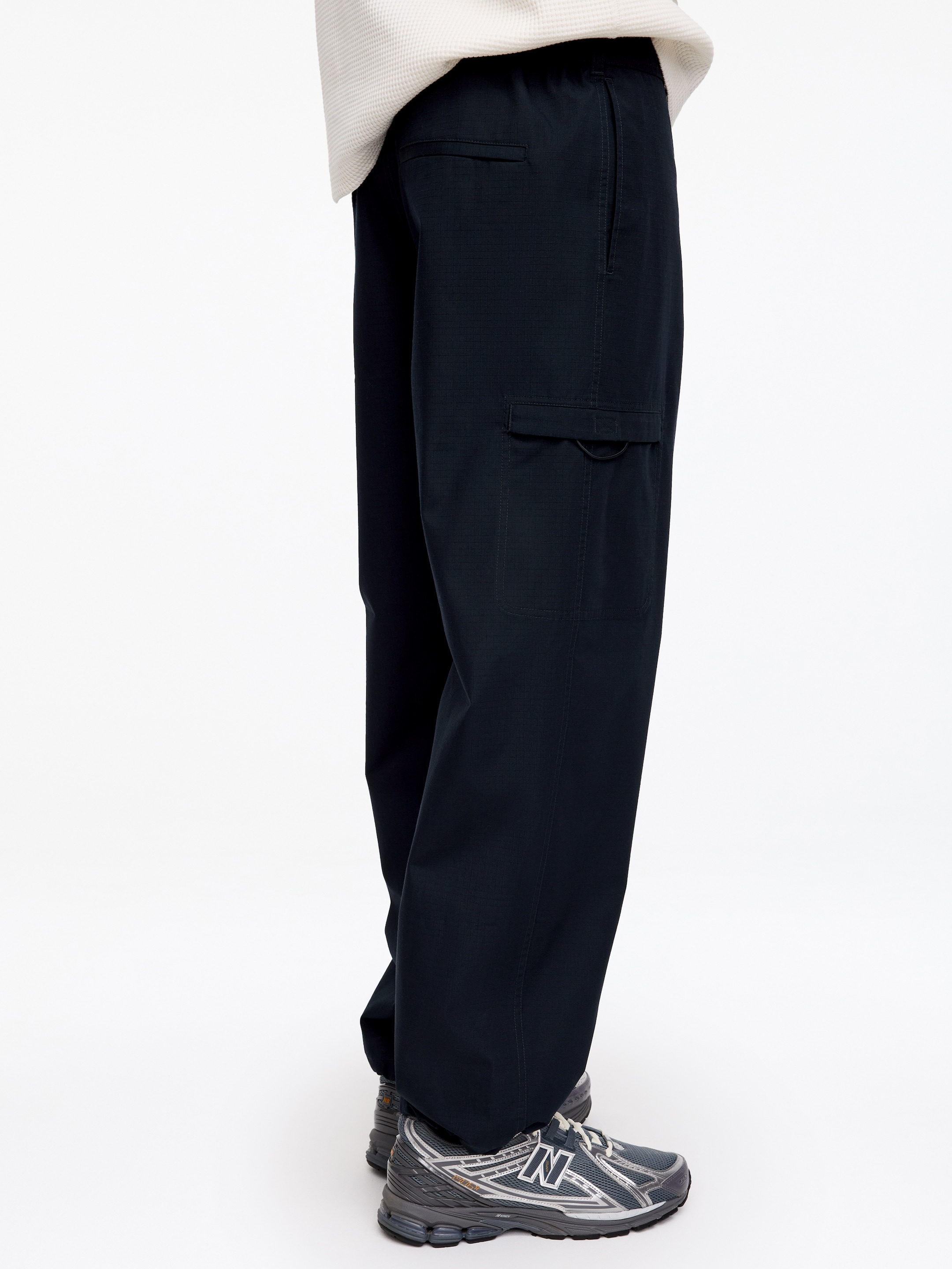 ARKET ACTIVE Cargohose - Dunkelblau - Regular Fit - men - StillMedia/Lookbook - 2