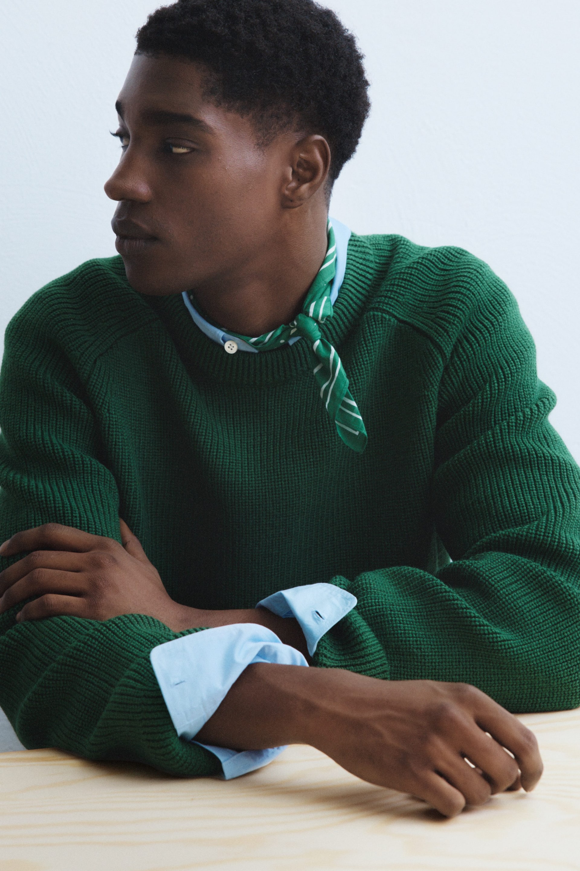 Vezi imaginea mai mare: Cămașă Relaxată Poplin - Albastru deschis - BĂRBAŢI | H&M RO 1